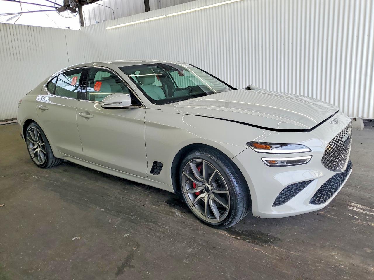 2025 Genesis G70 2.5t Standard Silver vin: KMTG34SC8SU155686