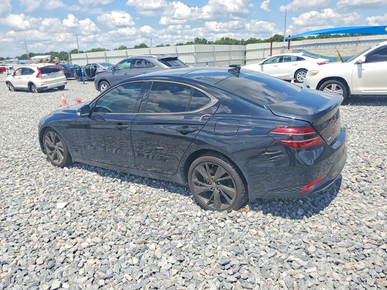 2023 Genesis G70 2.0t Black vin: KMTG34TA2PU114961
