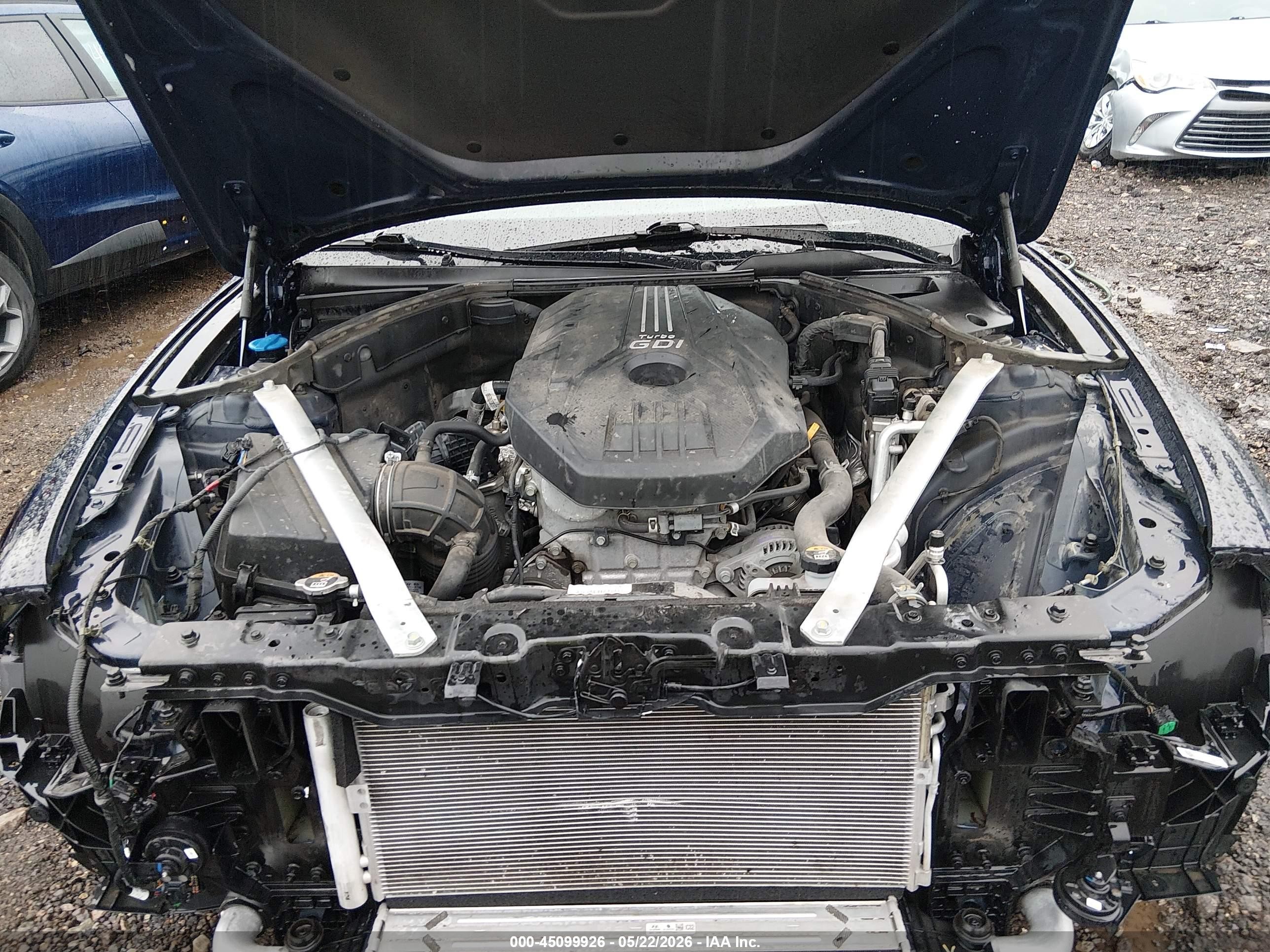 2023 Genesis G70 2.0t Rwd Blue vin: KMTG34TA6PU105339