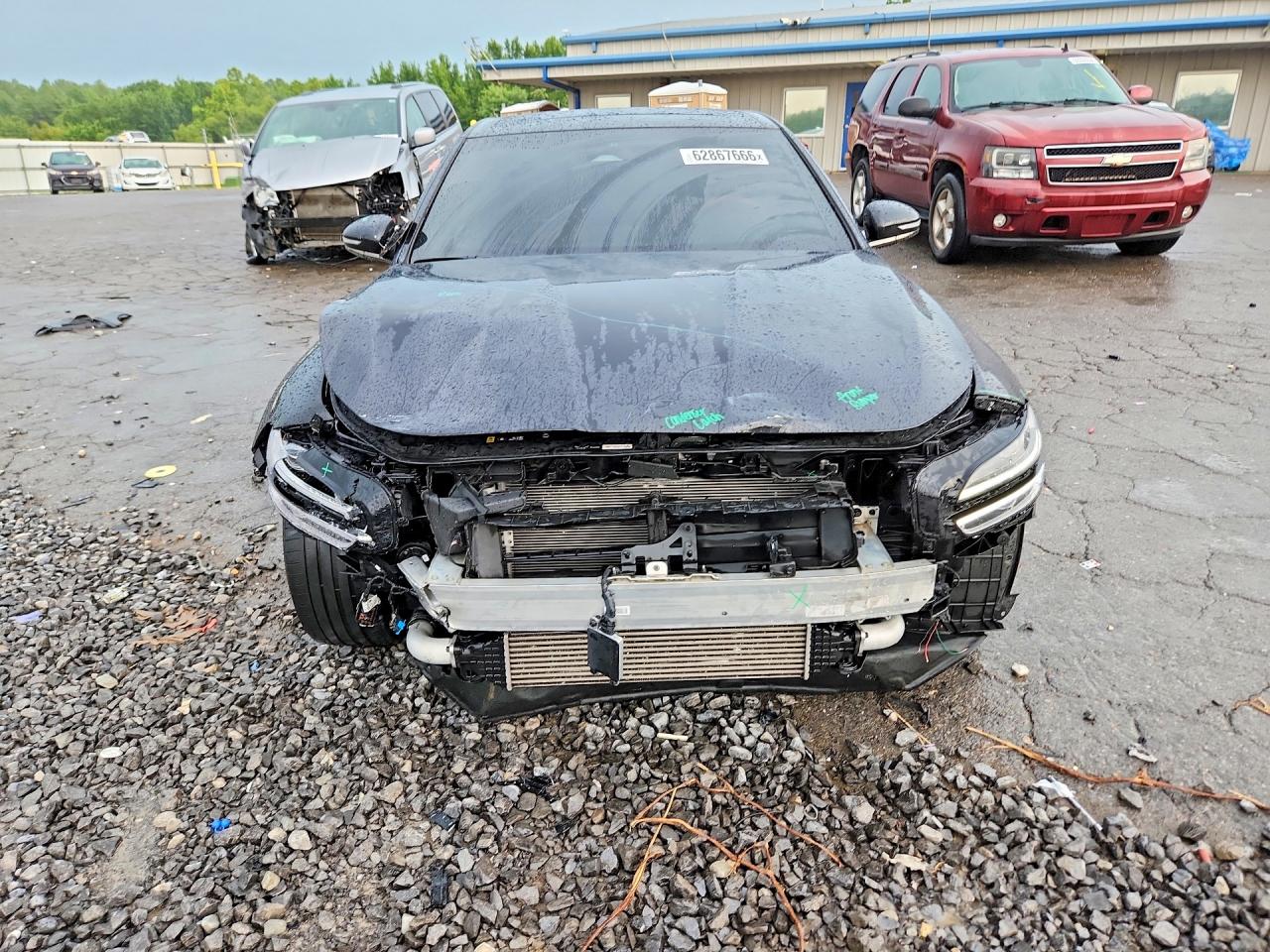 2023 Genesis G70 2.0t Черный vin: KMTG34TA6PU120035