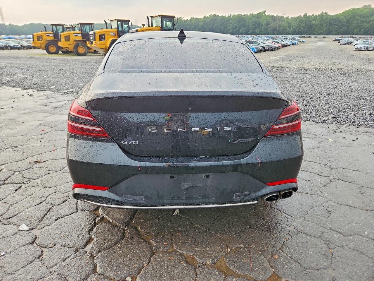 2023 Genesis G70 2.0t Черный vin: KMTG34TA6PU120035
