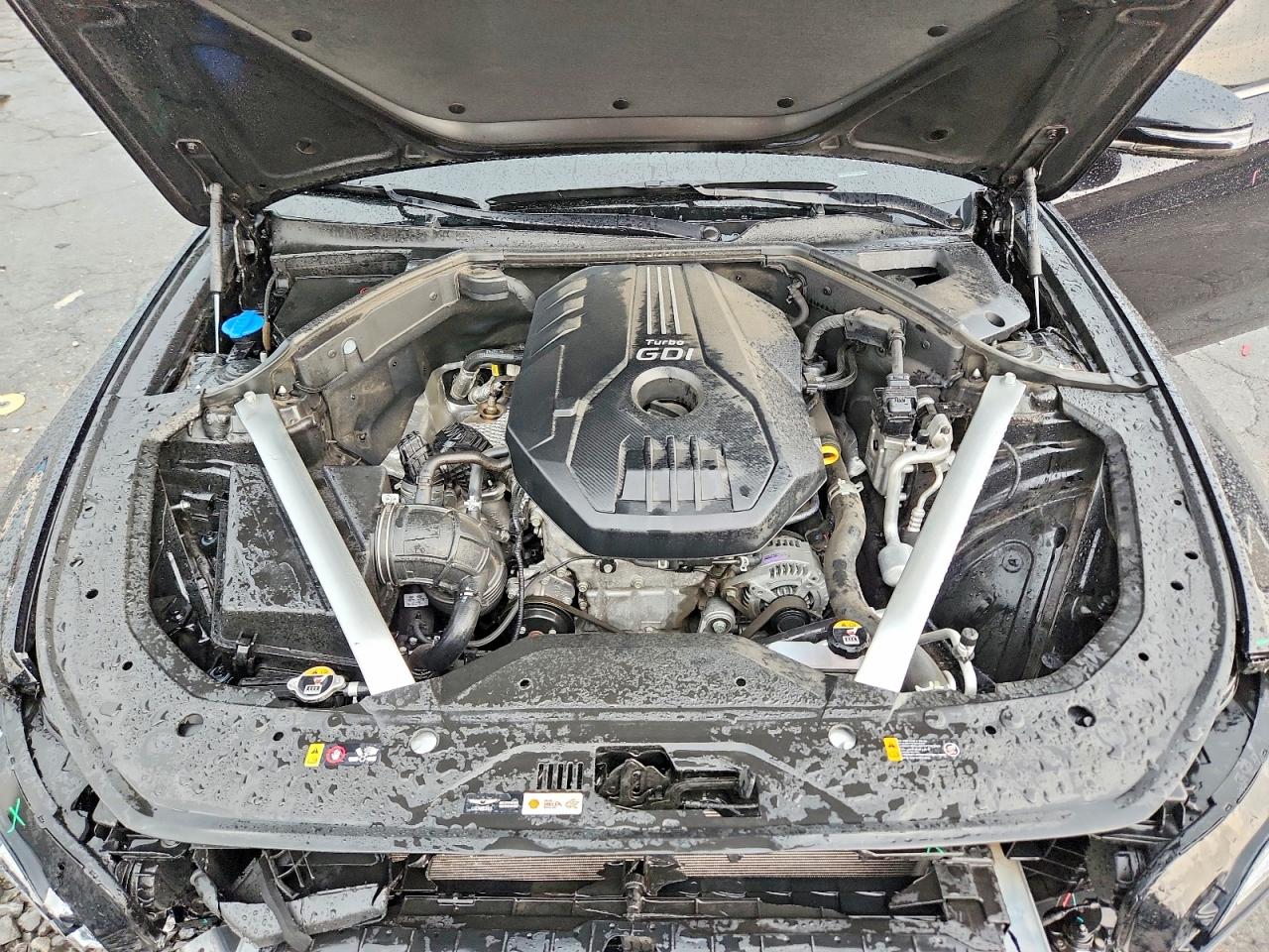 2023 Genesis G70 2.0t Черный vin: KMTG34TA6PU120035