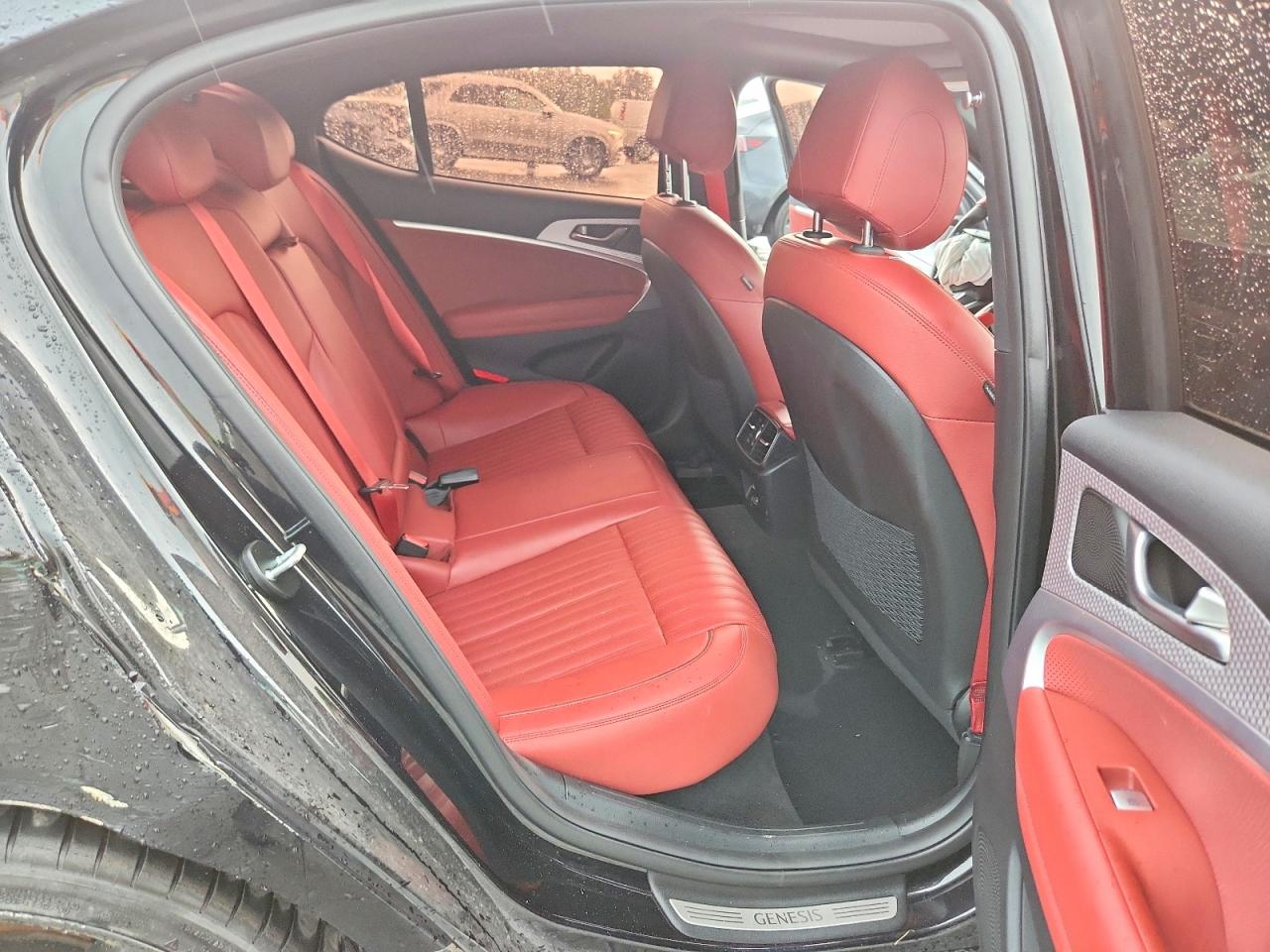 2023 Genesis G70 2.0t Черный vin: KMTG34TA6PU120035