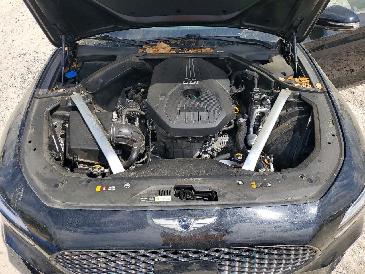 2023 Genesis G70 2.0t Black vin: KMTG34TA8PU126113