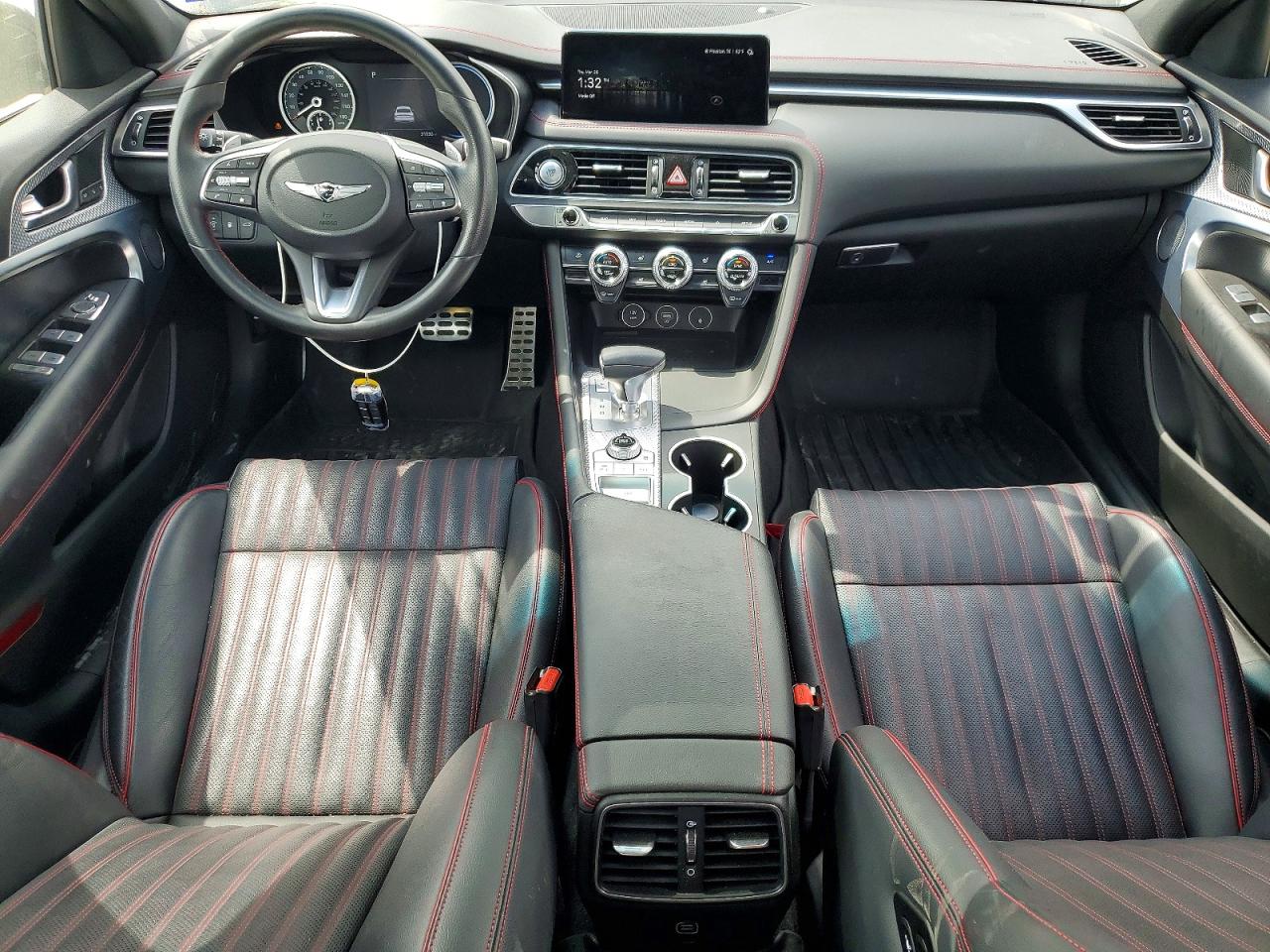 2023 Genesis G70 2.0t Black vin: KMTG34TA8PU126113