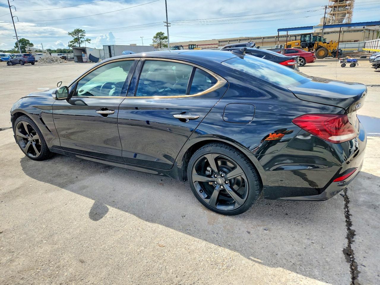 2019 Genesis G70 2.0t Advanced Черный vin: KMTG44LA7KU026879