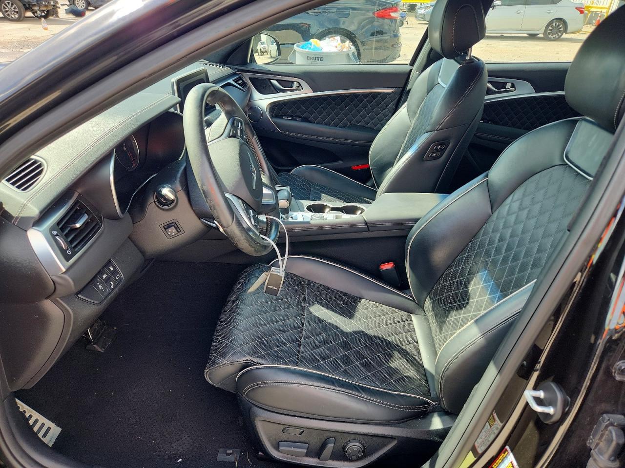 2019 Genesis G70 2.0t Advanced Черный vin: KMTG44LA7KU026879