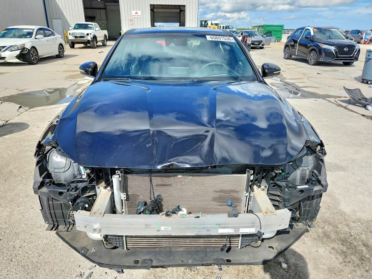 2019 Genesis G70 2.0t Advanced Черный vin: KMTG44LA7KU026879