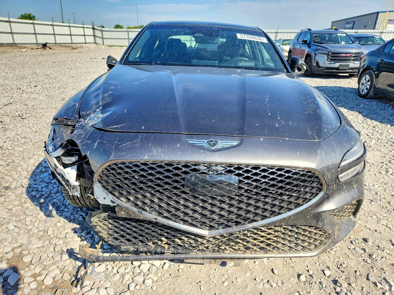 2025 Genesis G70 3.3t Sport Prestige Gray vin: KMTG54SE9SU145101