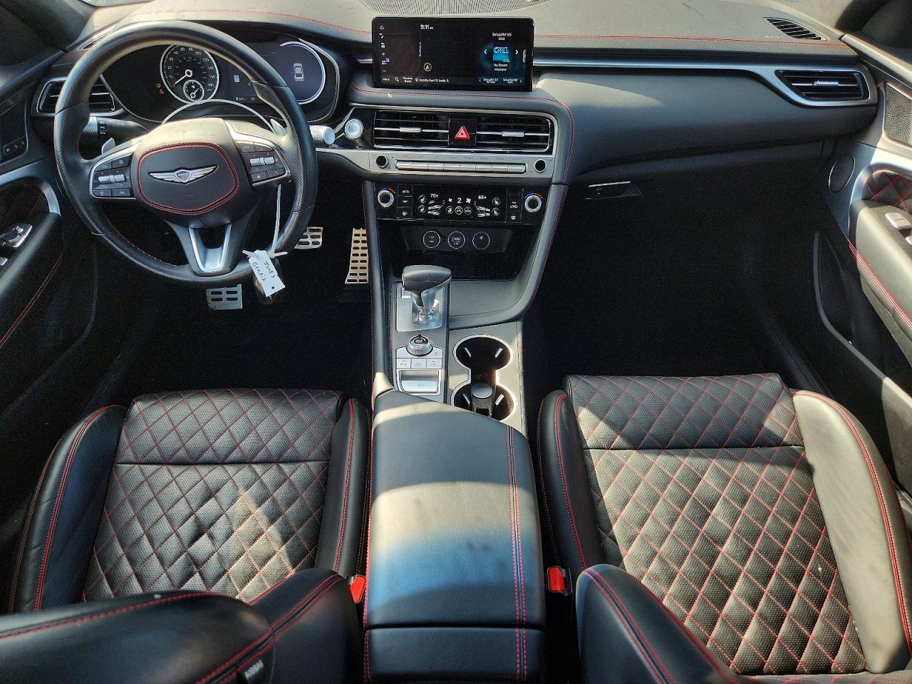 2025 Genesis G70 3.3t Sport Prestige Gray vin: KMTG54SE9SU145101