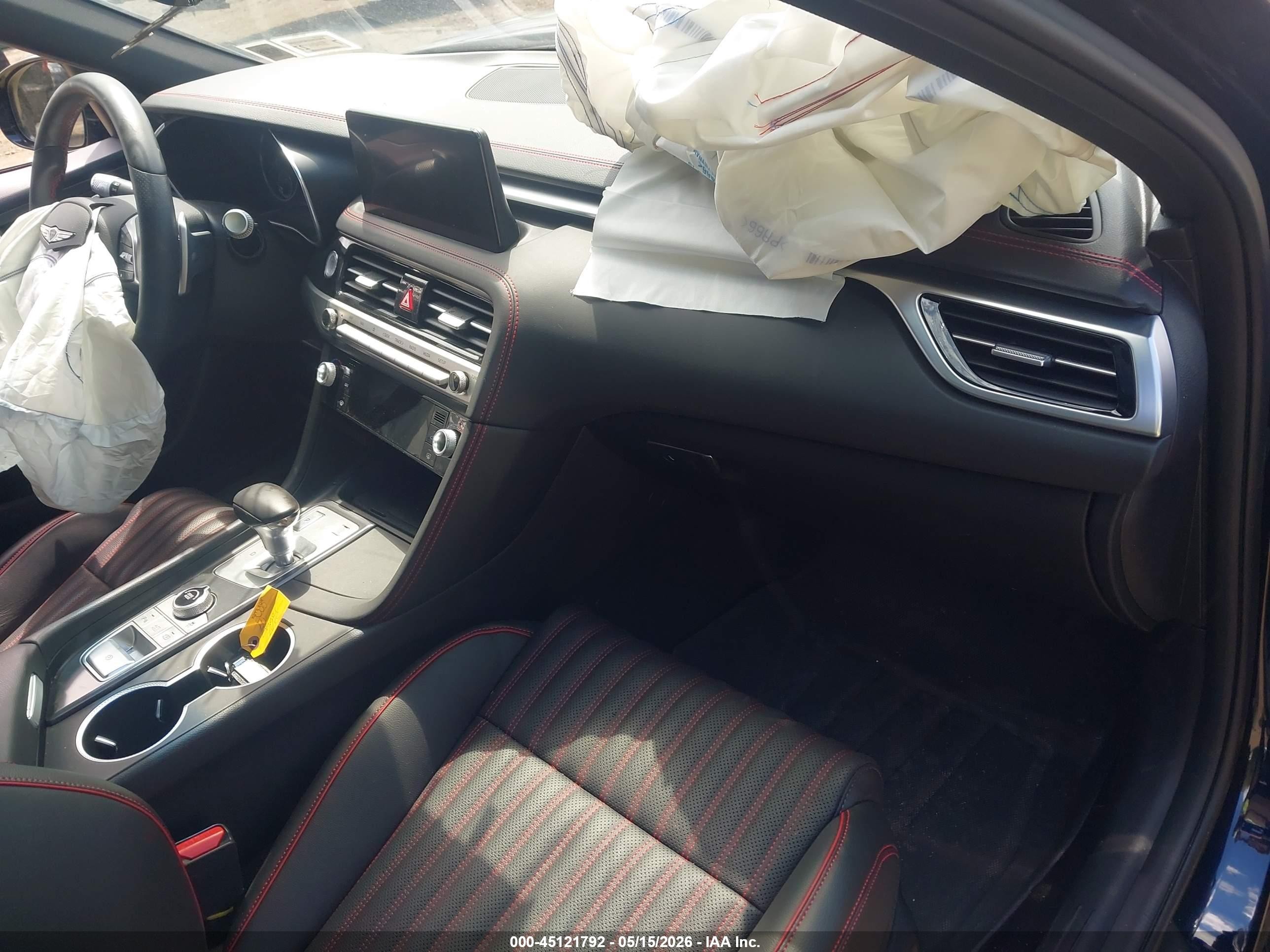 2026 Genesis G70 3.3t Awd Sport Prestige Синий vin: KMTG54SEXTU160398