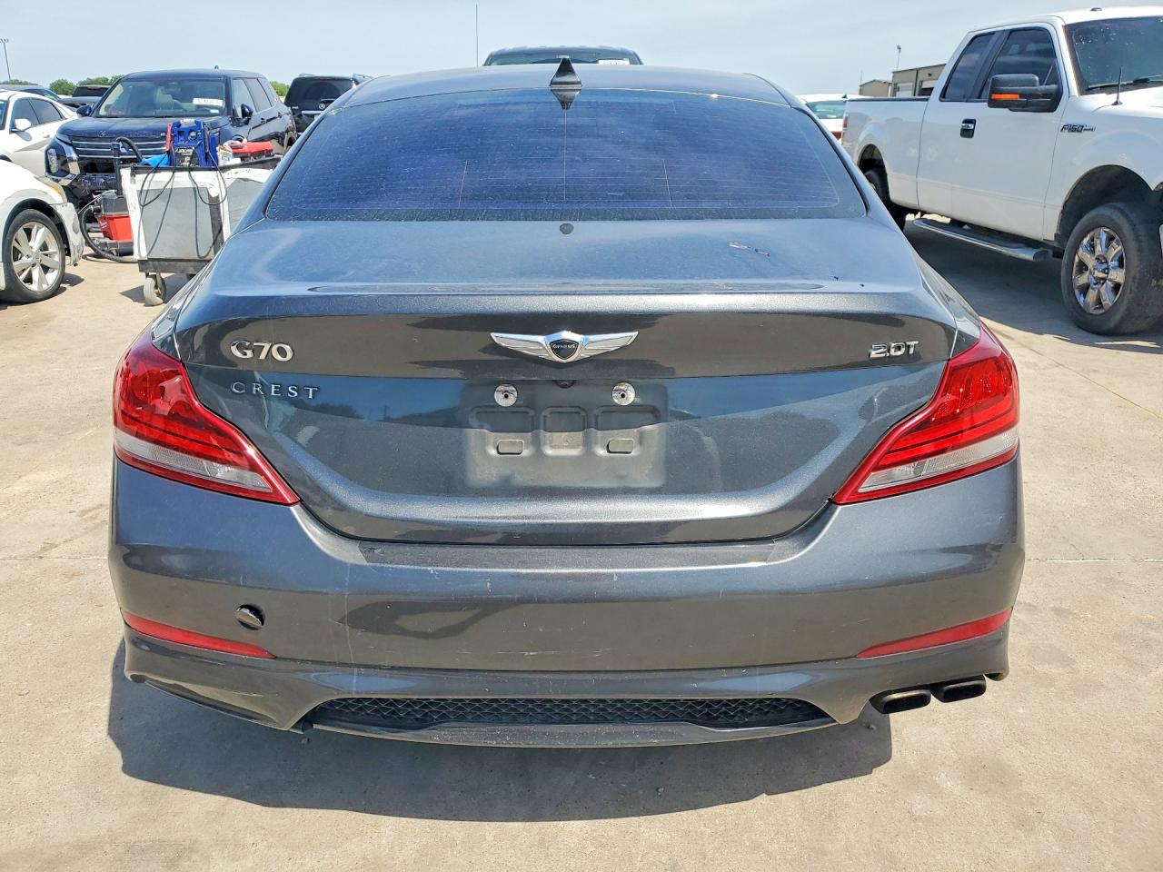 2019 Genesis G70 Advanced Charcoal vin: KMTG64LA1KU019775