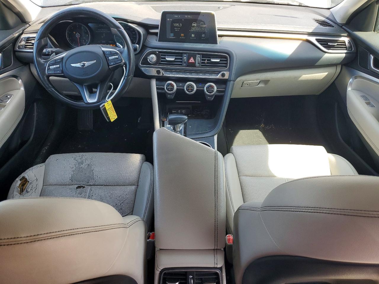 2019 Genesis G70 Advanced Charcoal vin: KMTG64LA1KU019775