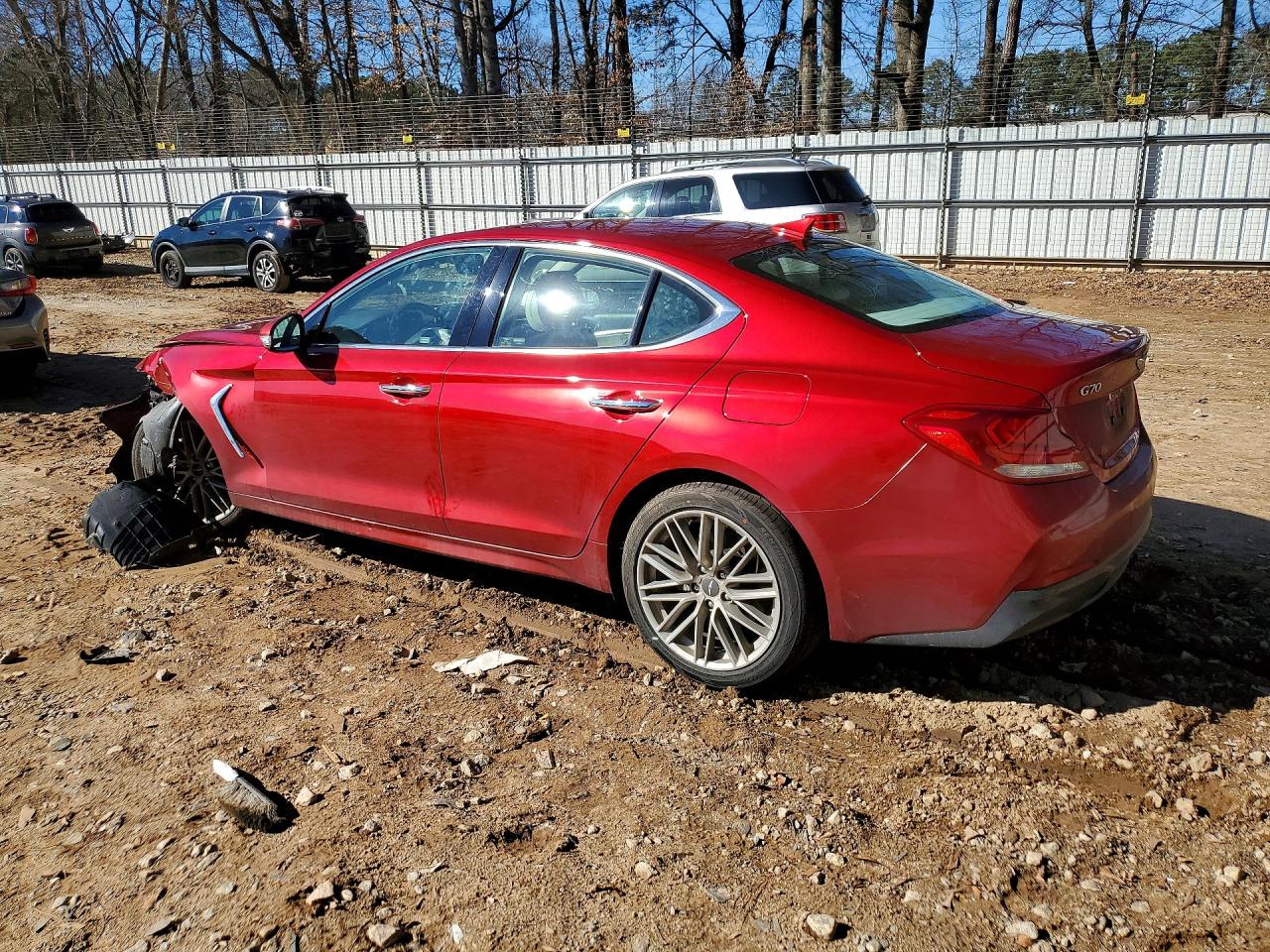 2020 Genesis G70 Red vin: KMTG64LA7LU056637
