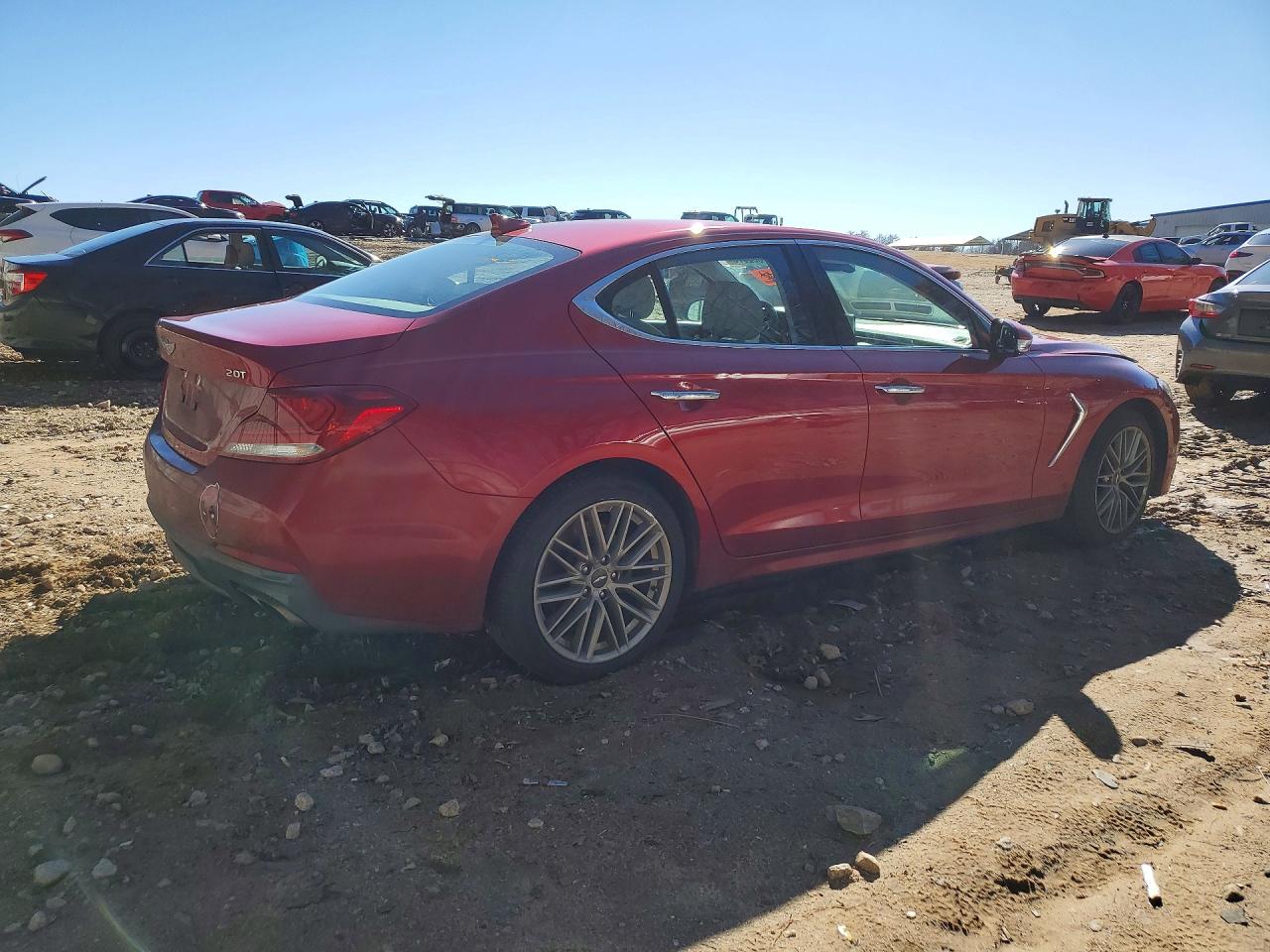 2020 Genesis G70 Red vin: KMTG64LA7LU056637