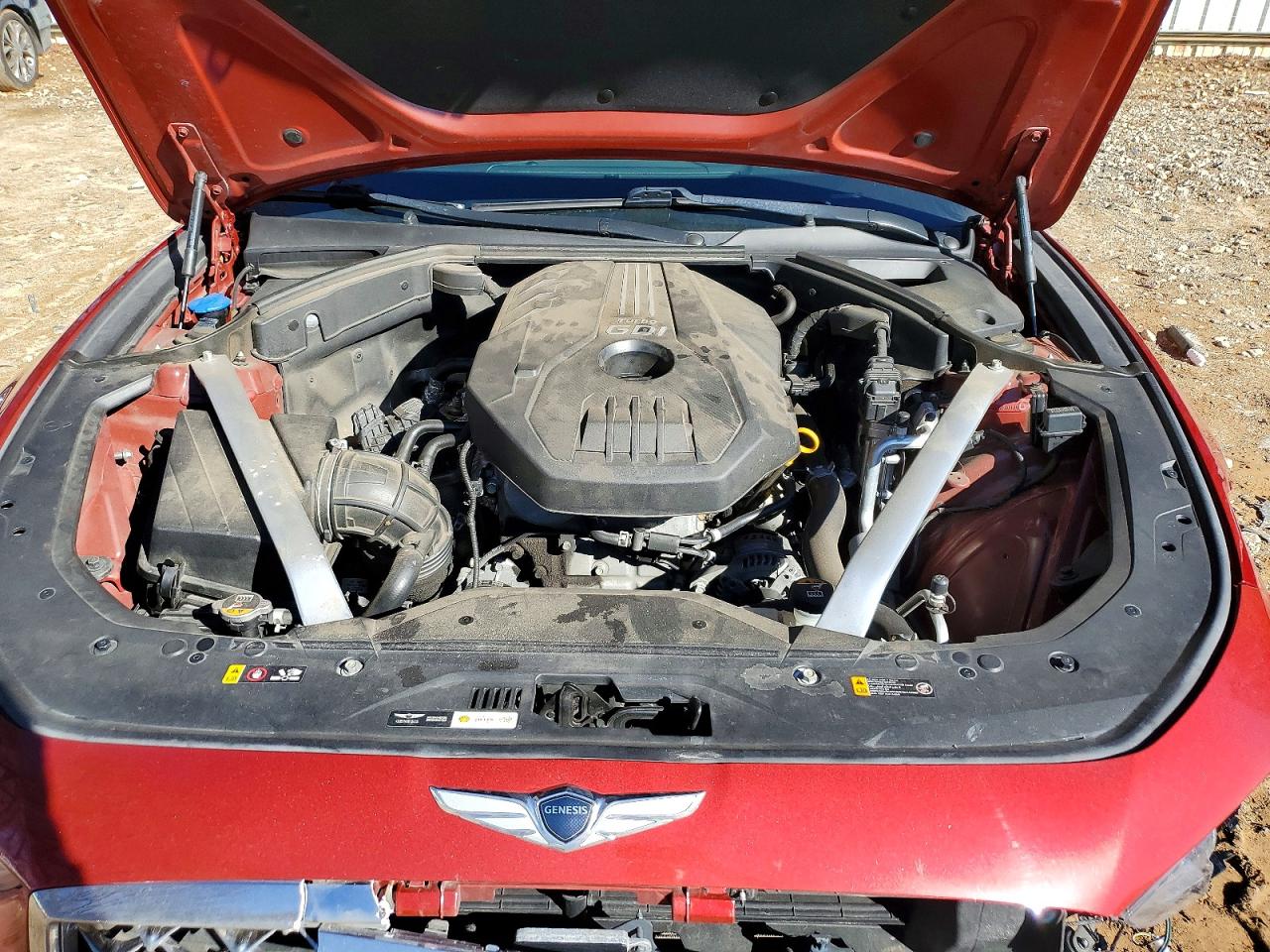 2020 Genesis G70 Red vin: KMTG64LA7LU056637