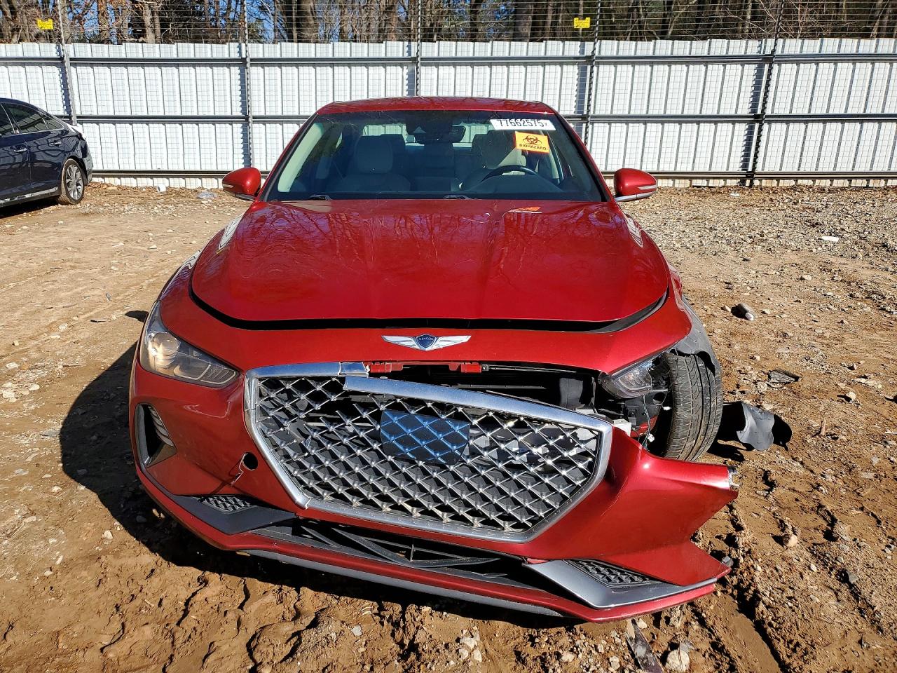 2020 Genesis G70 Red vin: KMTG64LA7LU056637