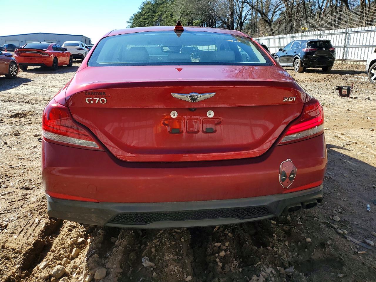 2020 Genesis G70 Red vin: KMTG64LA7LU056637