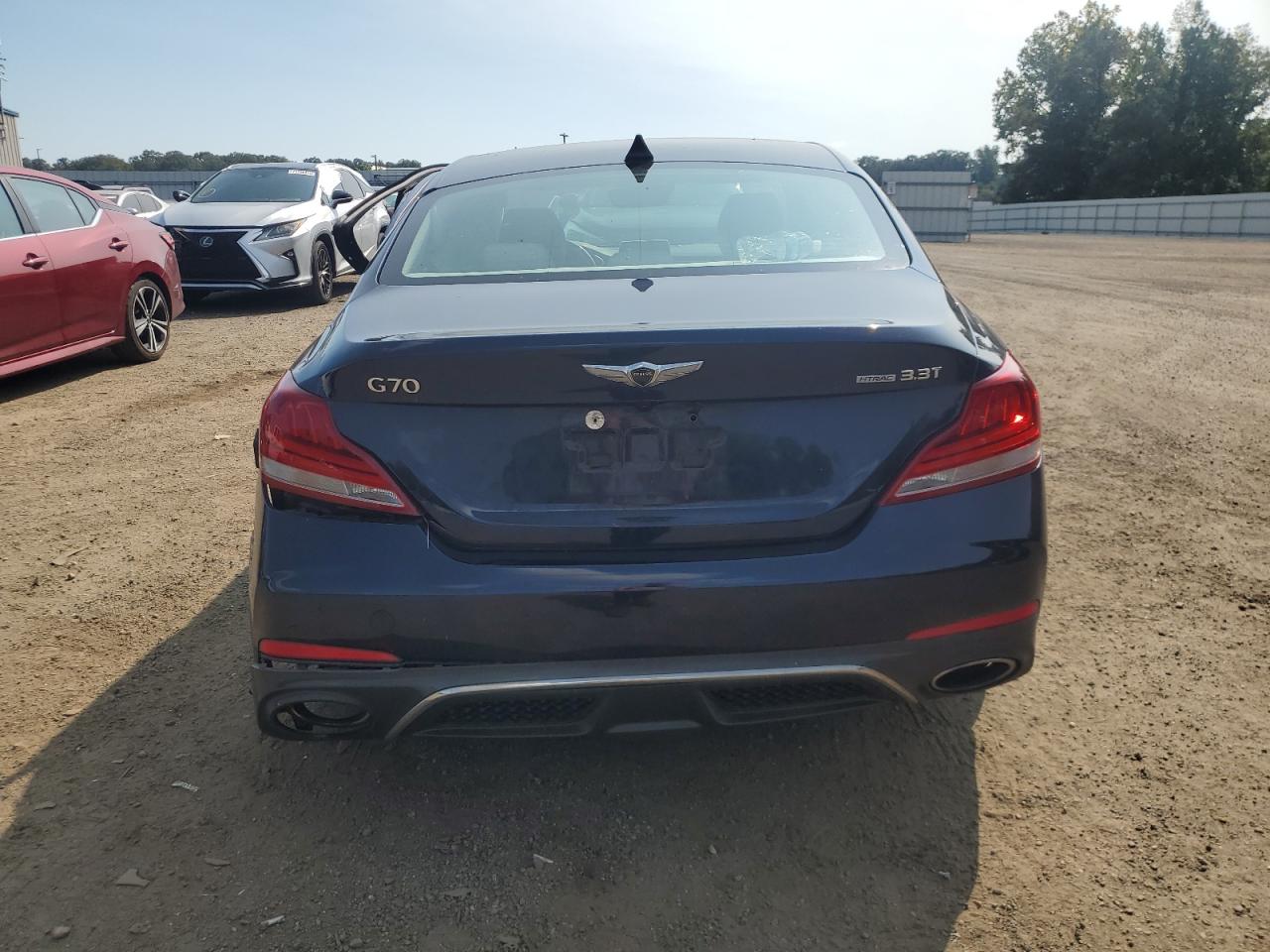 2020 Genesis G70 Elite Blue vin: KMTG74LE3LU056764