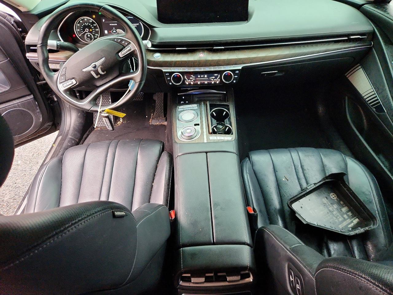 2022 Genesis G80 2.5t Gray vin: KMTGB4SC6NU092191