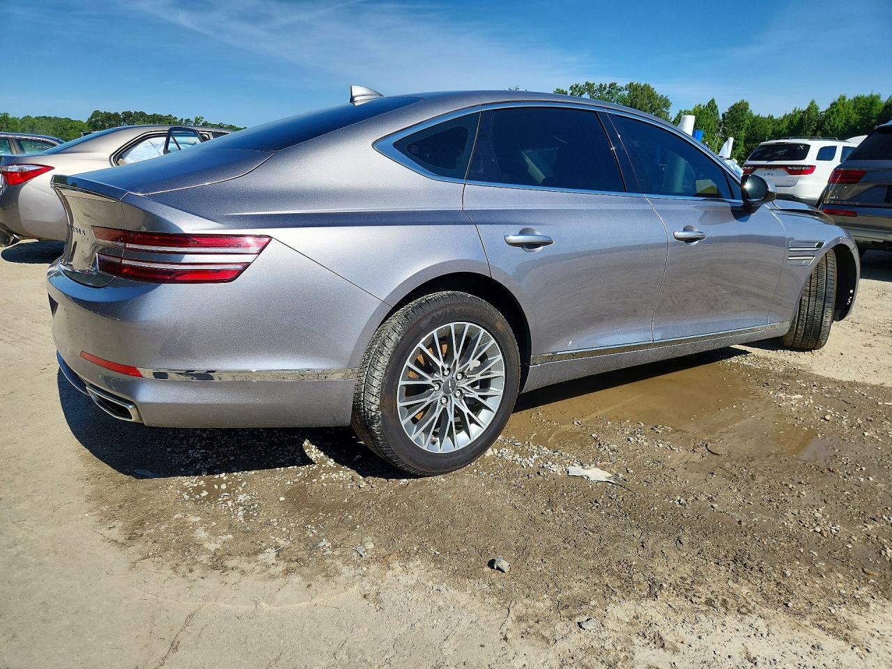 2023 Genesis G80 2.5t Серебряный vin: KMTGB4SC7PU195090