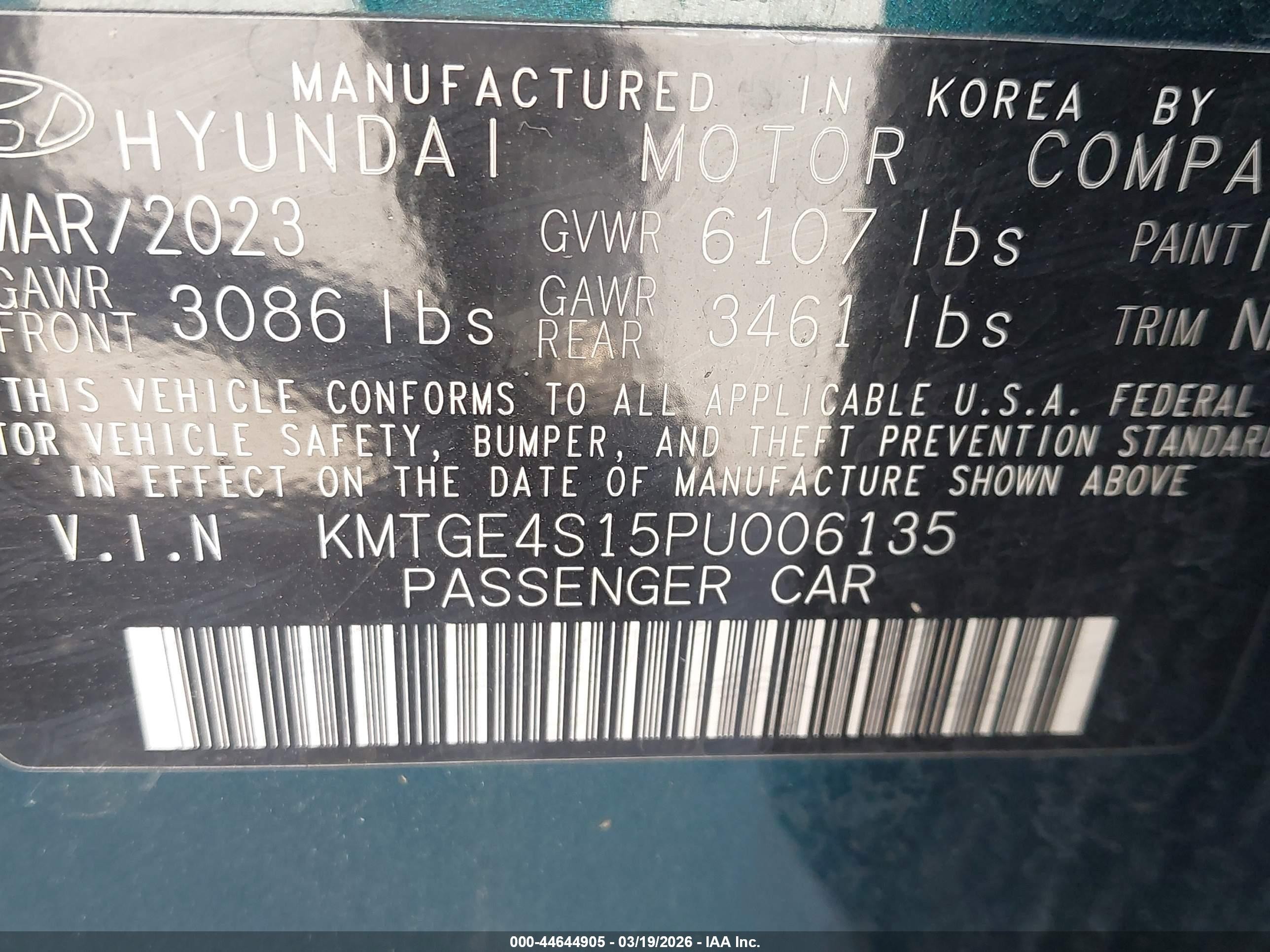 2023 Genesis Electrified G80   Green vin: KMTGE4S15PU006135