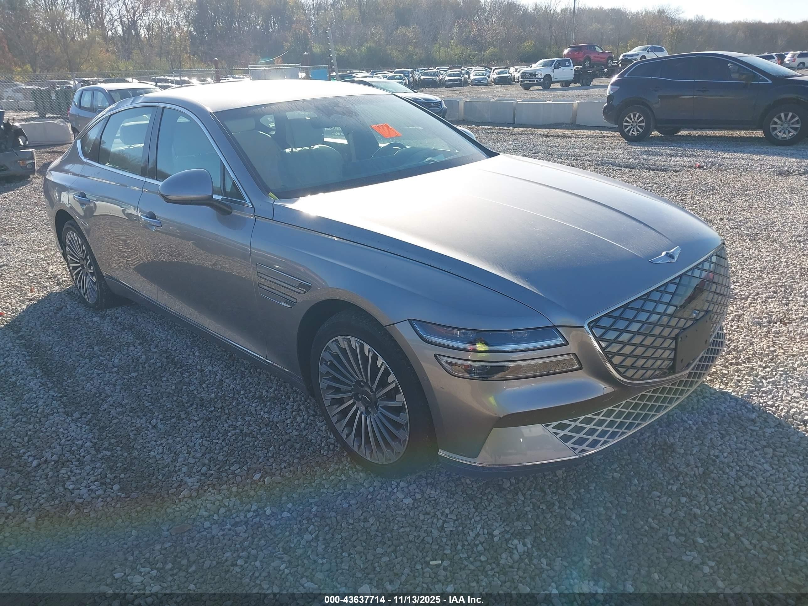 2023 Genesis Electrified G80   Pewter vin: KMTGE4S17PU004693
