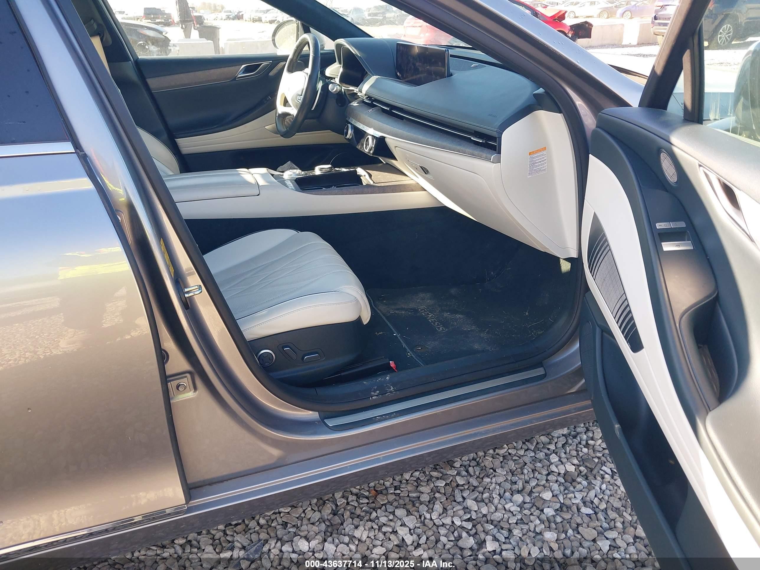 2023 Genesis Electrified G80   Pewter vin: KMTGE4S17PU004693