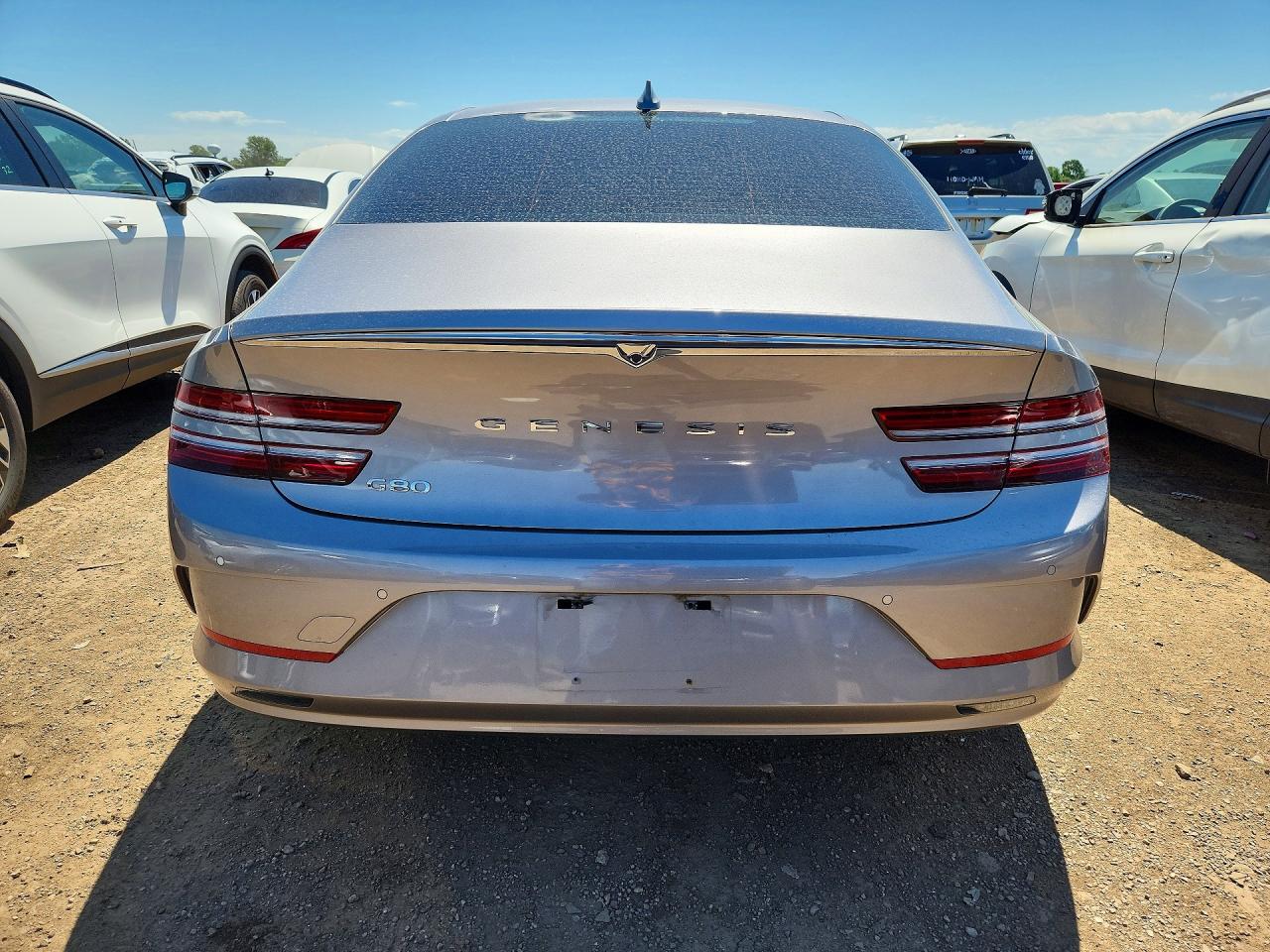 2024 Genesis Electrified G80 Advanced Silver vin: KMTGE4S17RU008486