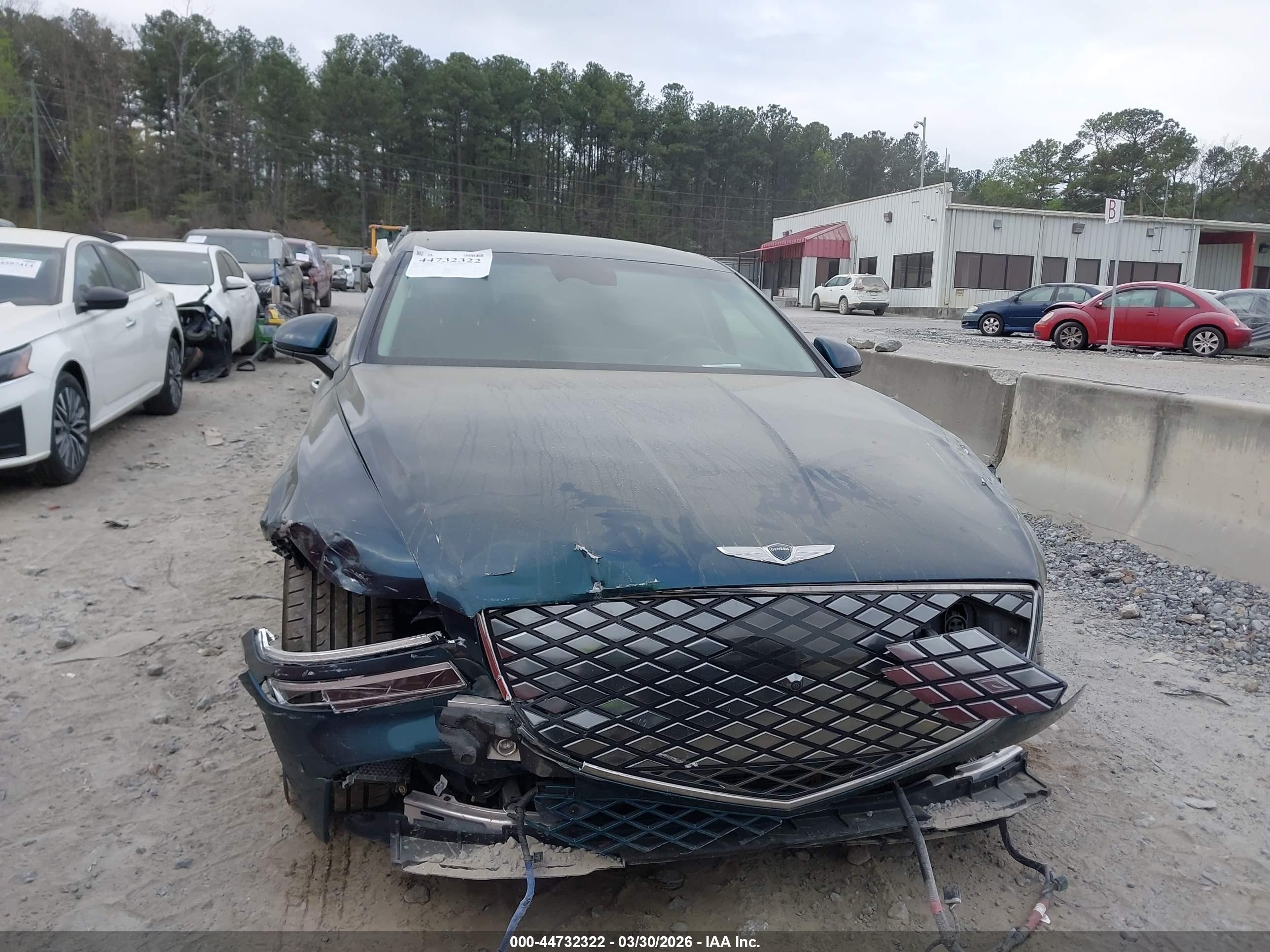 2023 Genesis Electrified G80   Green vin: KMTGE4S18PU007389