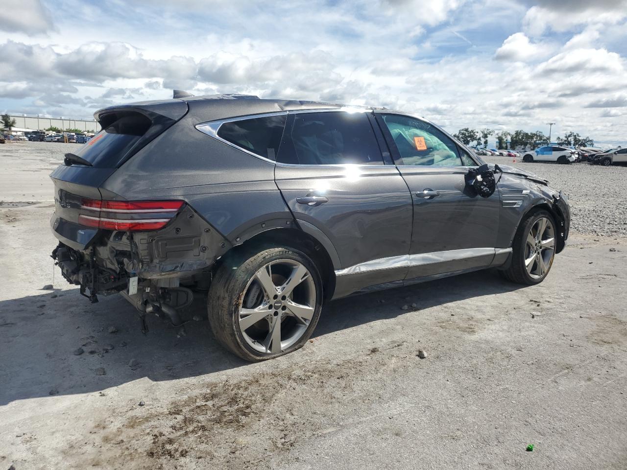2023 Genesis Gv80 Base Gray vin: KMUHBDSB0PU110128