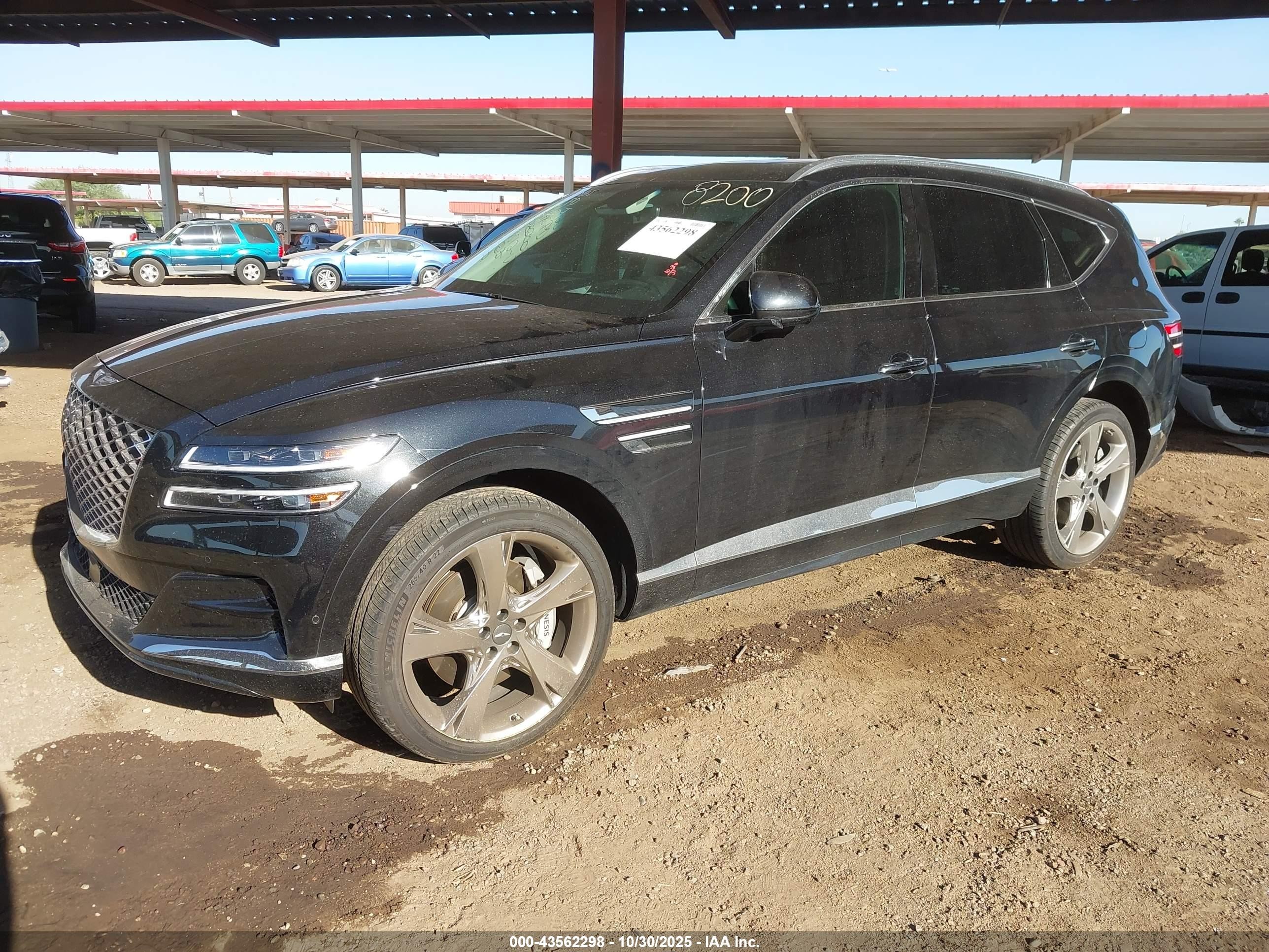 2023 Genesis Gv80 2.5t Awd Black vin: KMUHBDSB2PU119512