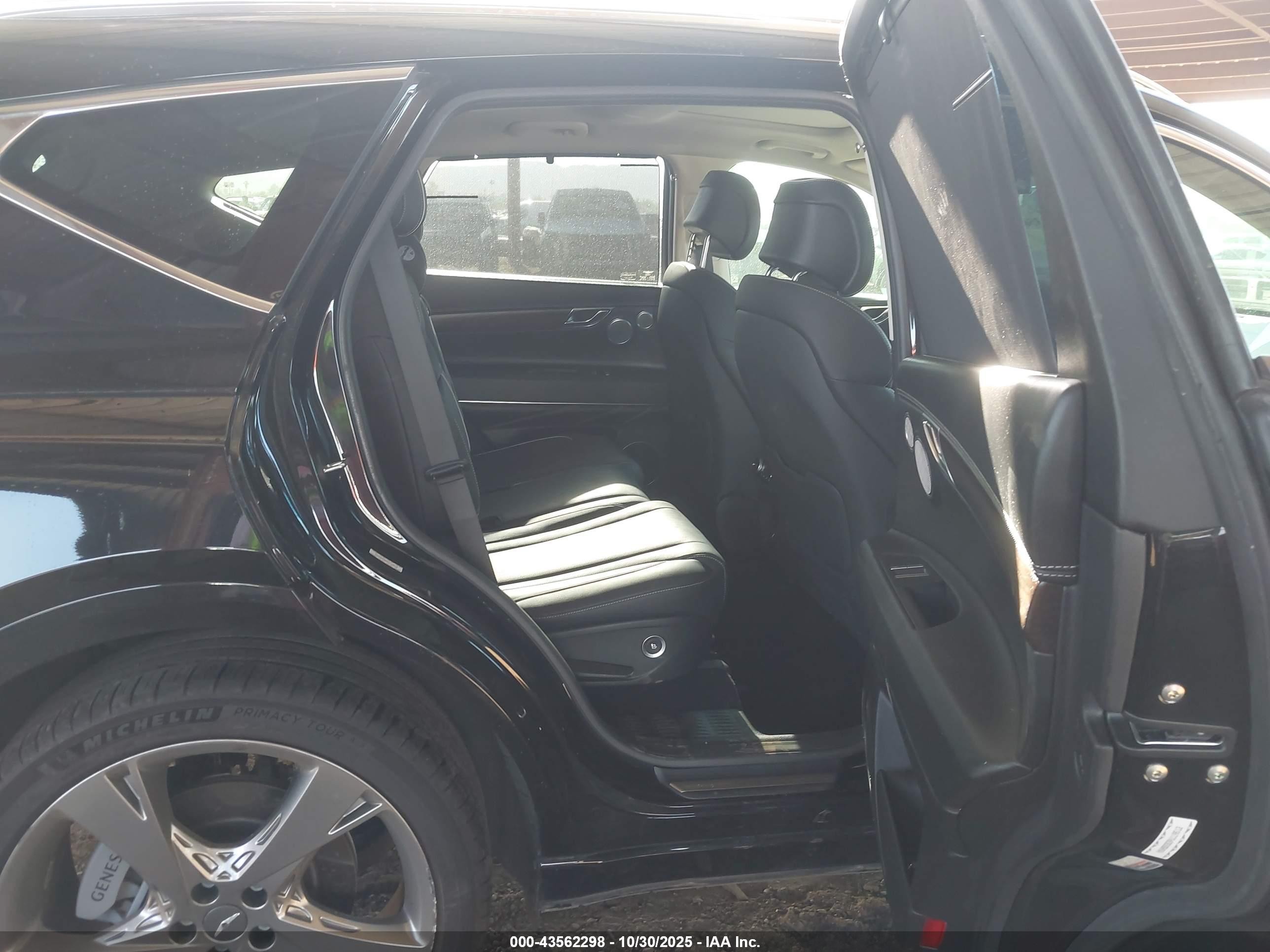 2023 Genesis Gv80 2.5t Awd Black vin: KMUHBDSB2PU119512