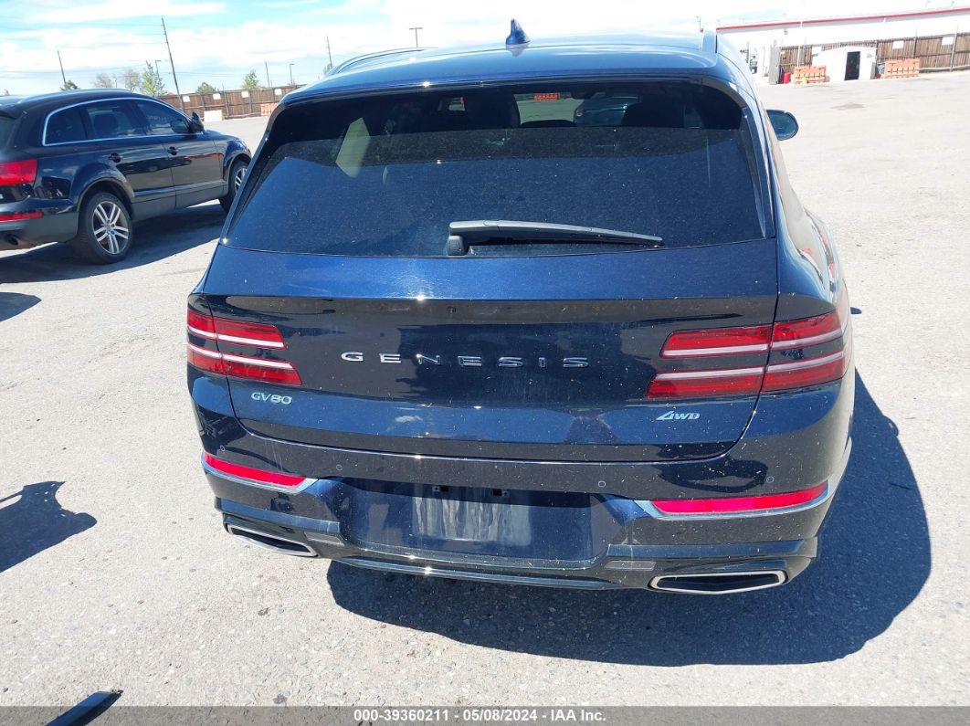 2024 Genesis Gv80 2.5t Awd Blue vin: KMUHBDSB5RU166570