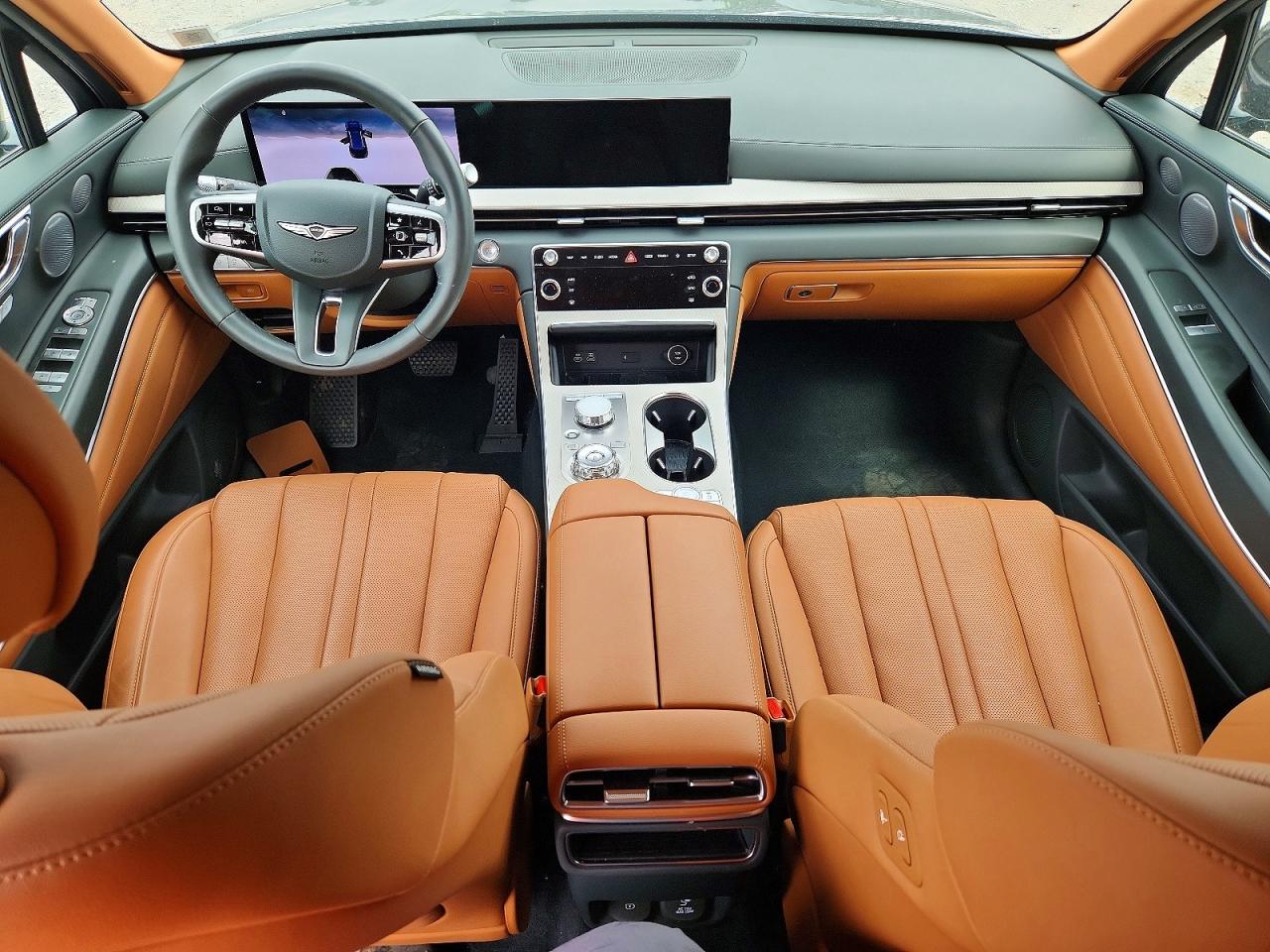 2025 Genesis Gv80 Advanced Синий vin: KMUHBESB6SU281223