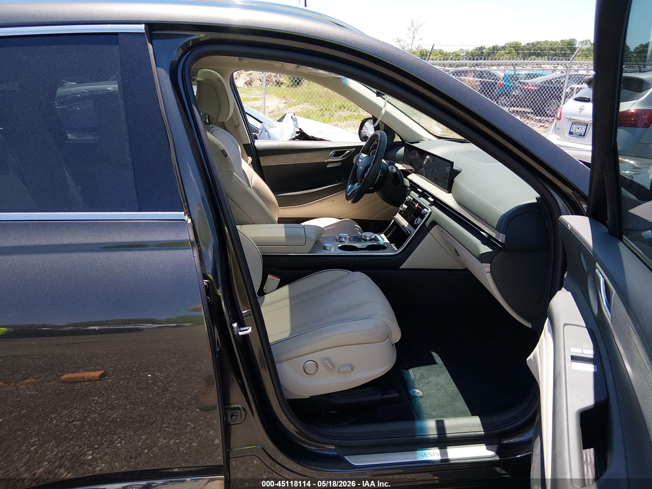 2025 Genesis Gv80 2.5t Prestige Awd Серый vin: KMUHCESB1SU254508