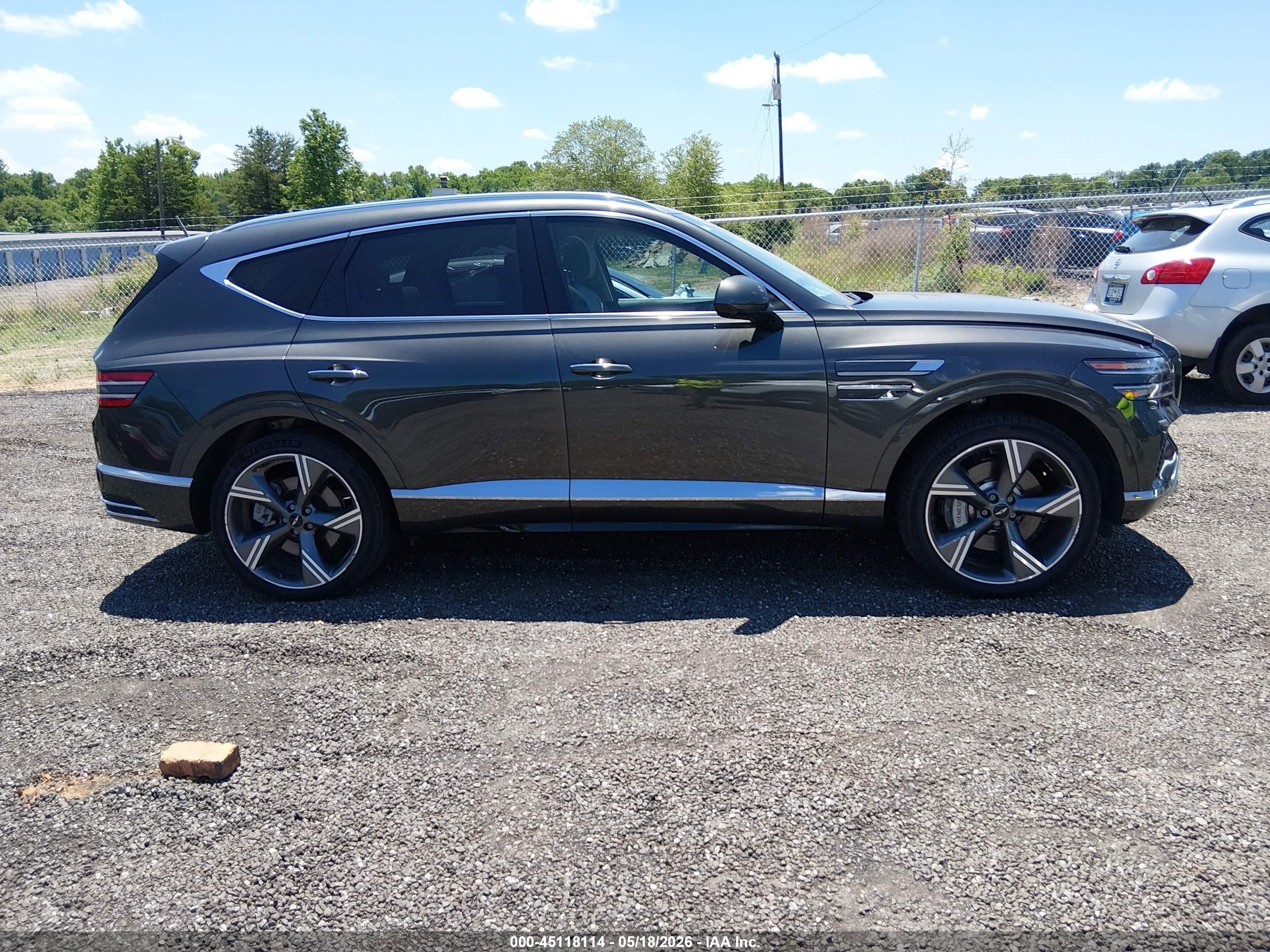 2025 Genesis Gv80 2.5t Prestige Awd Серый vin: KMUHCESB1SU254508