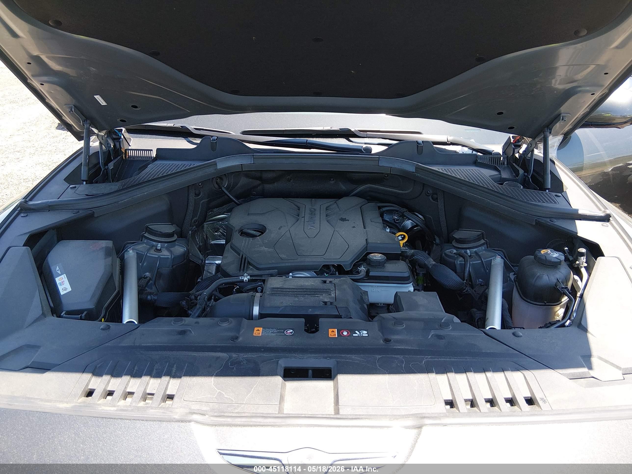 2025 Genesis Gv80 2.5t Prestige Awd Серый vin: KMUHCESB1SU254508