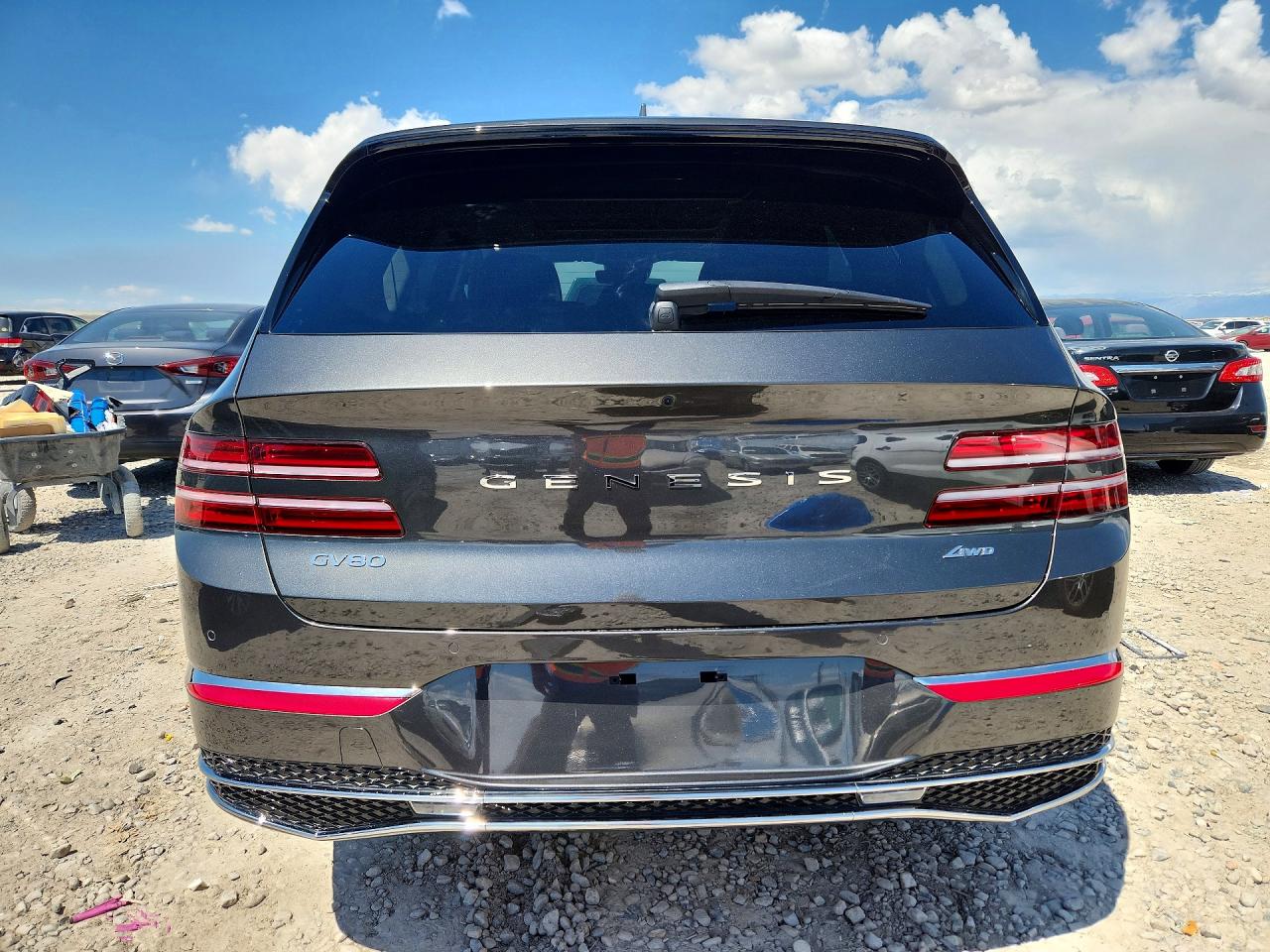 2026 Genesis Gv80 Prestige Gray vin: KMUHCESB6TU299333