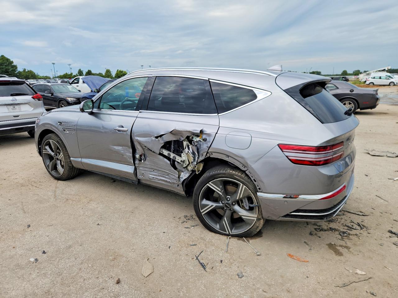 2025 Genesis Gv80 Prestige Серебряный vin: KMUHCESB7SU251810