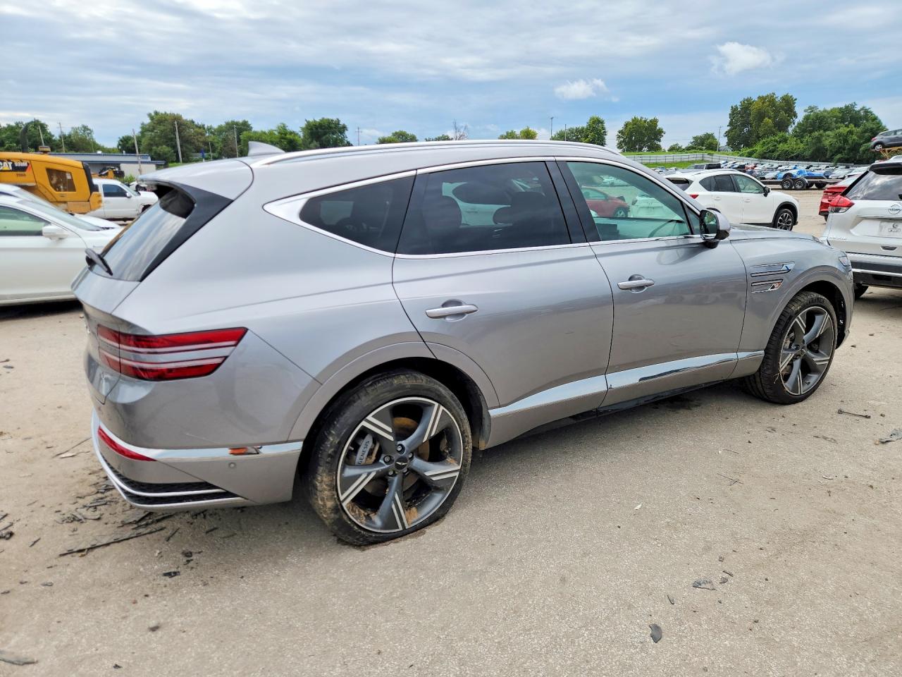 2025 Genesis Gv80 Prestige Серебряный vin: KMUHCESB7SU251810