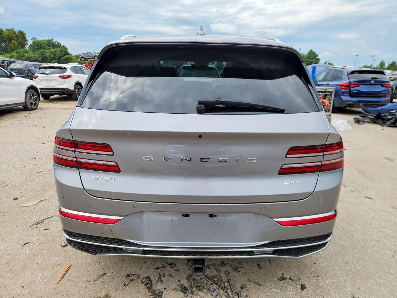 2025 Genesis Gv80 Prestige Серебряный vin: KMUHCESB7SU251810