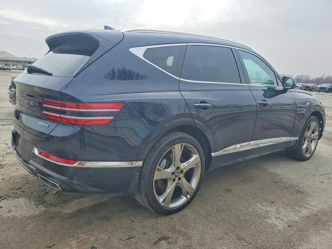 2024 Genesis Gv80 3.5t Blue vin: KMUHCESC2RU150712