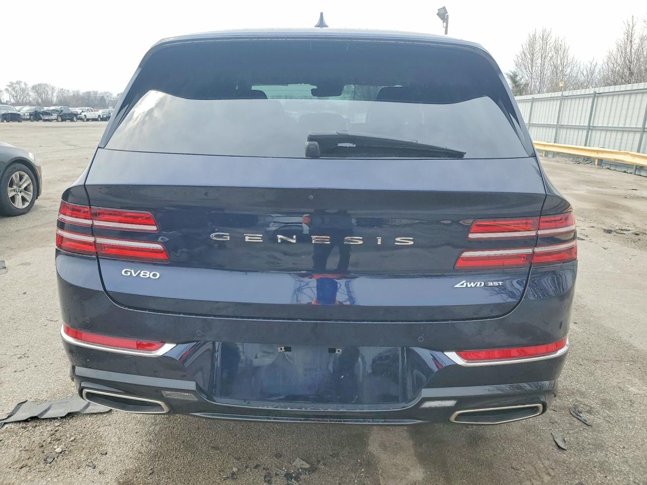 2024 Genesis Gv80 3.5t Blue vin: KMUHCESC2RU150712