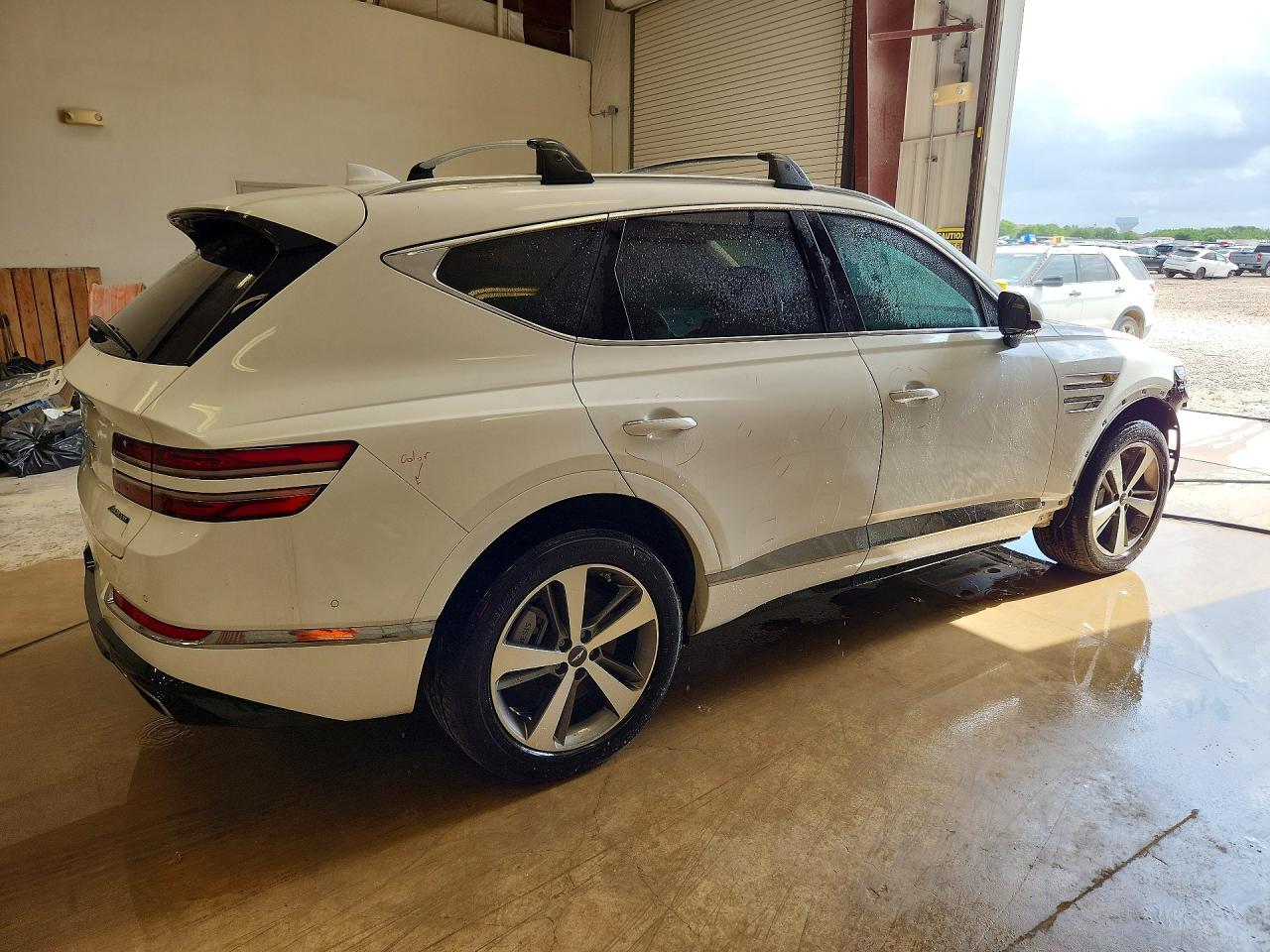 2024 Genesis Gv80 3.5t White vin: KMUHCESC2RU177960