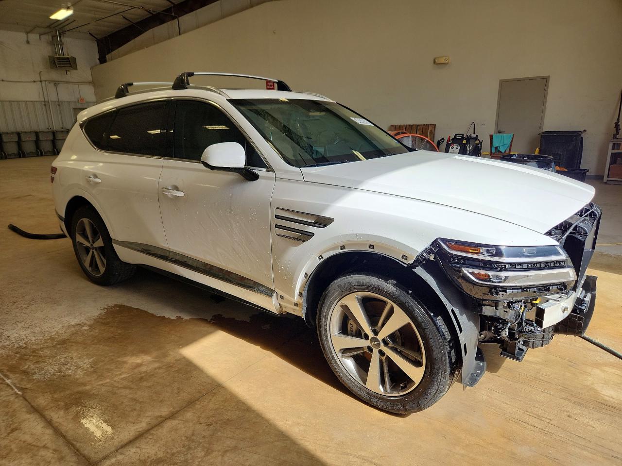 2024 Genesis Gv80 3.5t White vin: KMUHCESC2RU177960