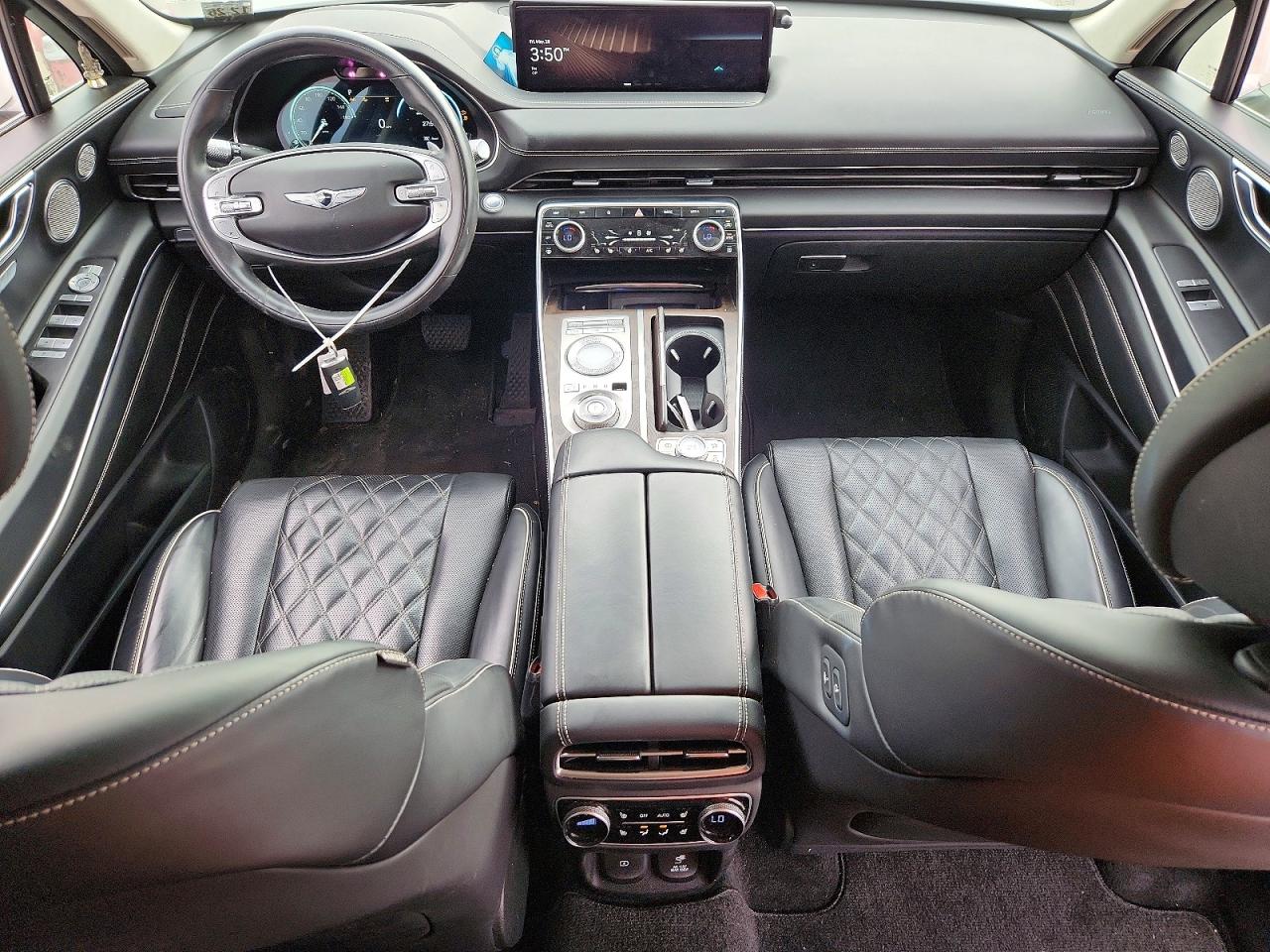 2022 Genesis Gv80 3.5t White vin: KMUHCESC3NU082317