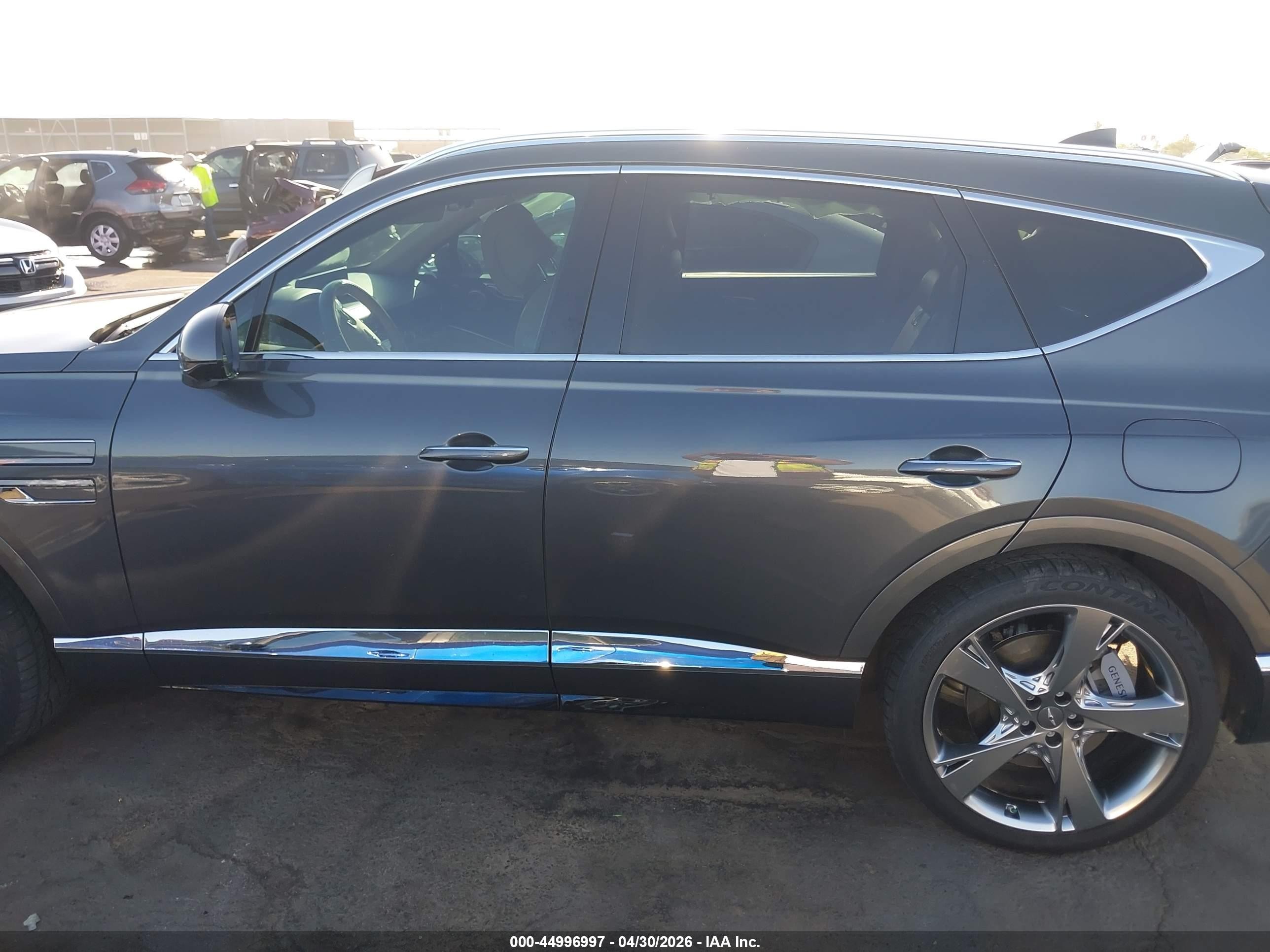 2023 Genesis Gv80 3.5t Awd Gray vin: KMUHCESC4PU113948