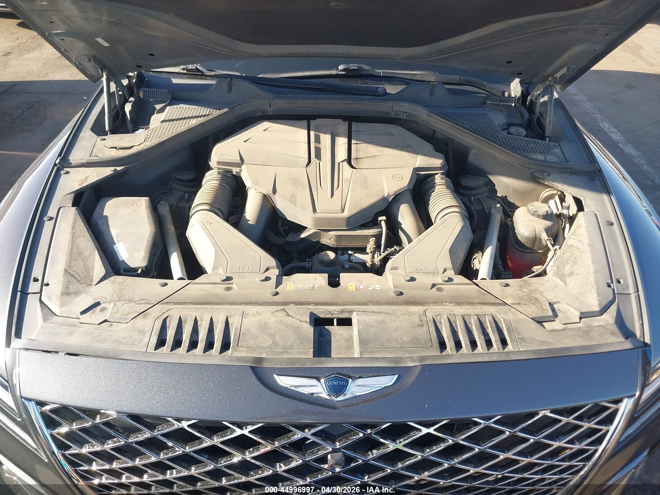 2023 Genesis Gv80 3.5t Awd Gray vin: KMUHCESC4PU113948
