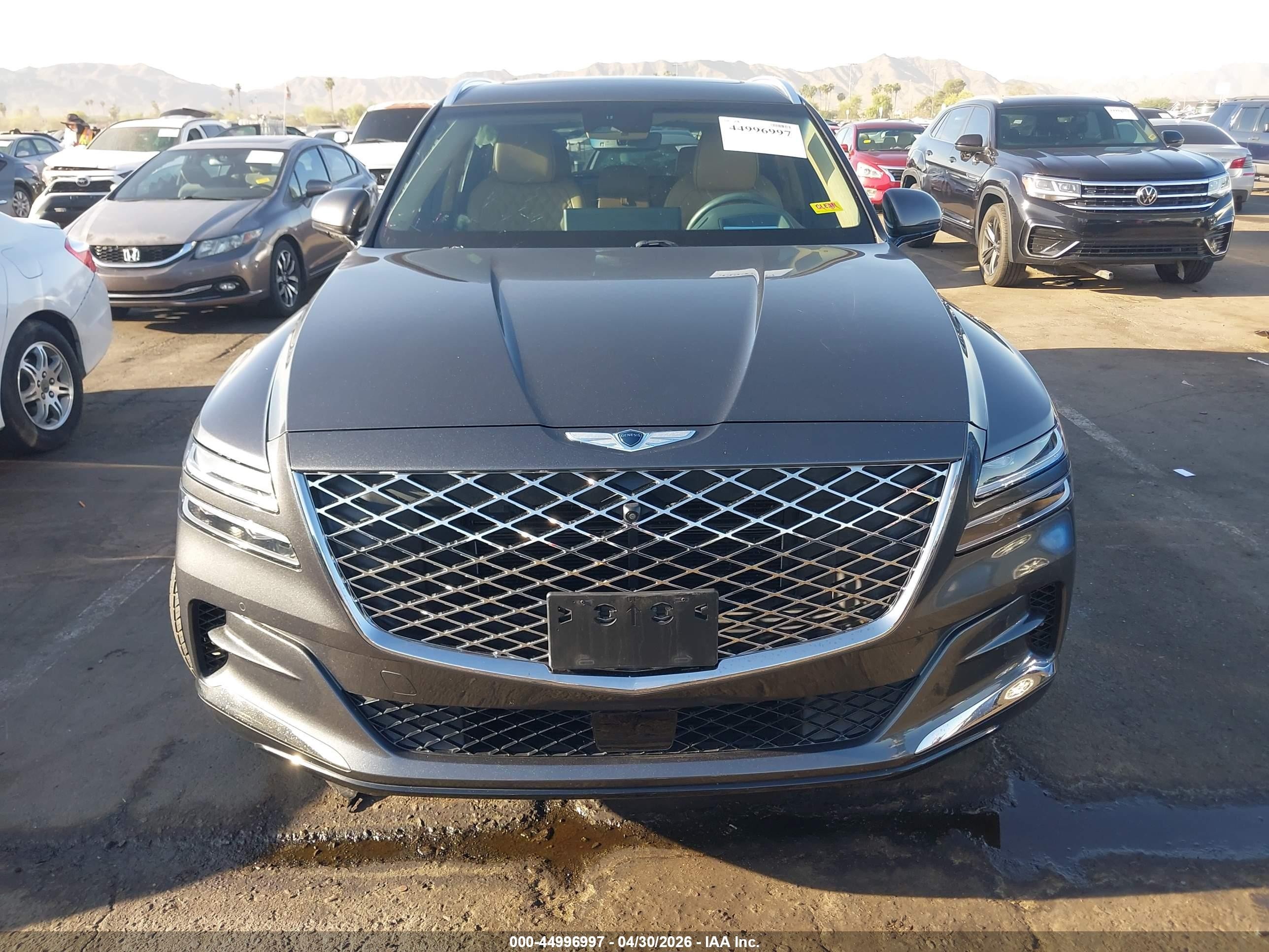 2023 Genesis Gv80 3.5t Awd Gray vin: KMUHCESC4PU113948